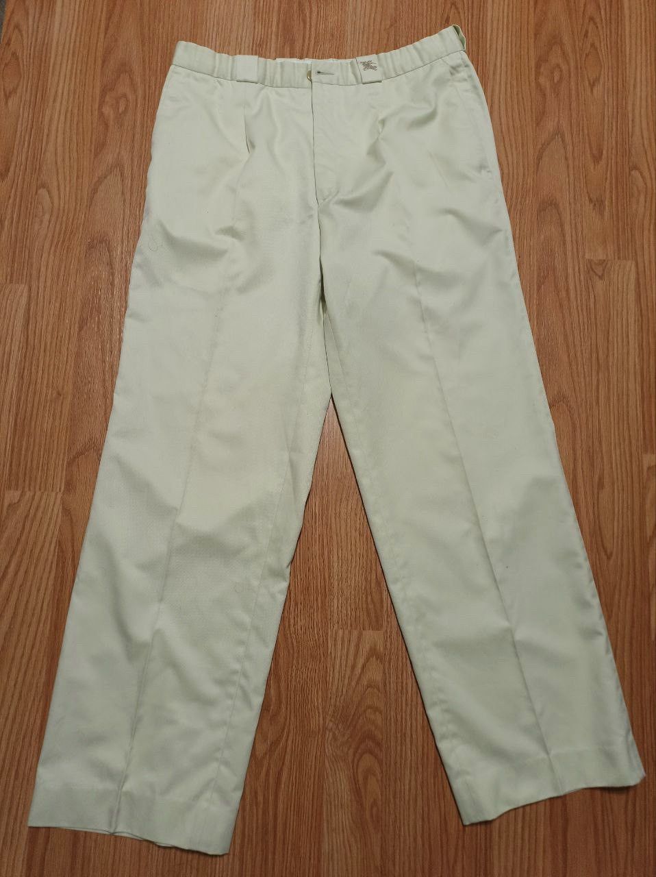 Burberry × Vintage Burberry’s of London Vintage Cotton Trousers Pants Size 42 Size 30" / US 8 / IT 44 - 1 Thumbnail