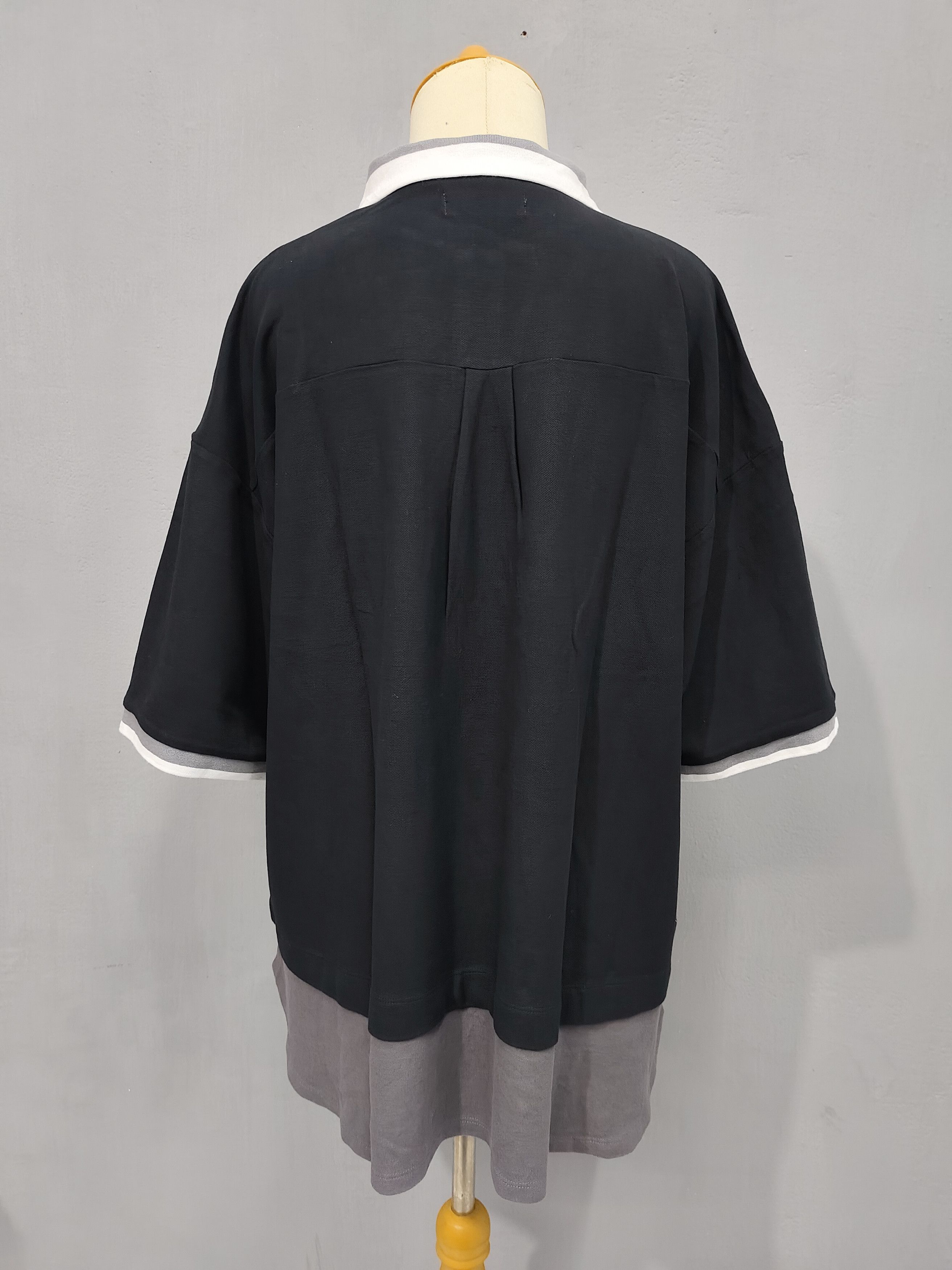 Kansai Yamamoto 🇯🇵 Super Lady by Kansai Yamamoto Cropped Polos Size XL / US 12-14 / IT 48-50 - 4 Thumbnail