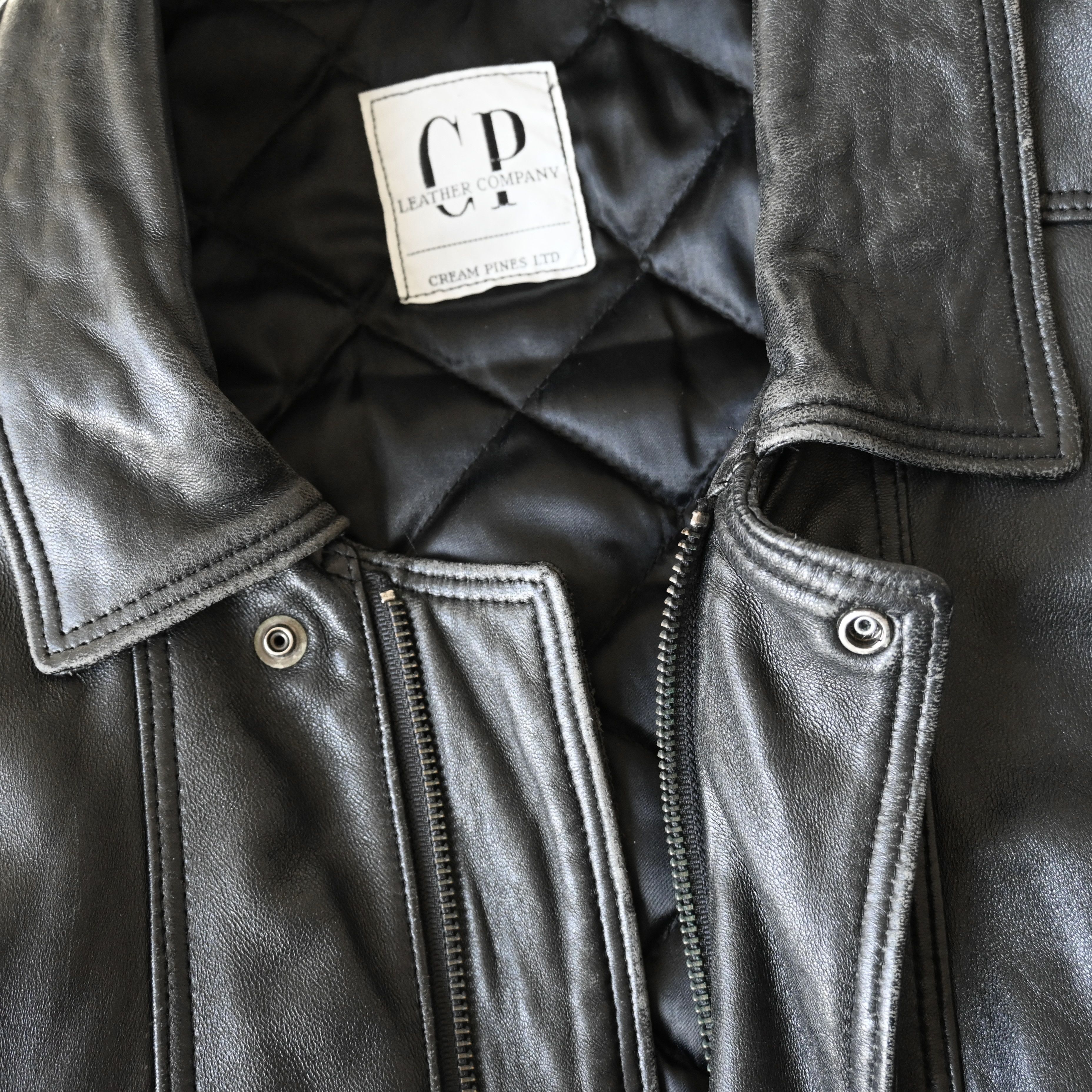 Vintage Vintage 1980s C.P. LEATHER rider jacket, made in England Size US M / EU 48-50 / 2 - 13 Thumbnail