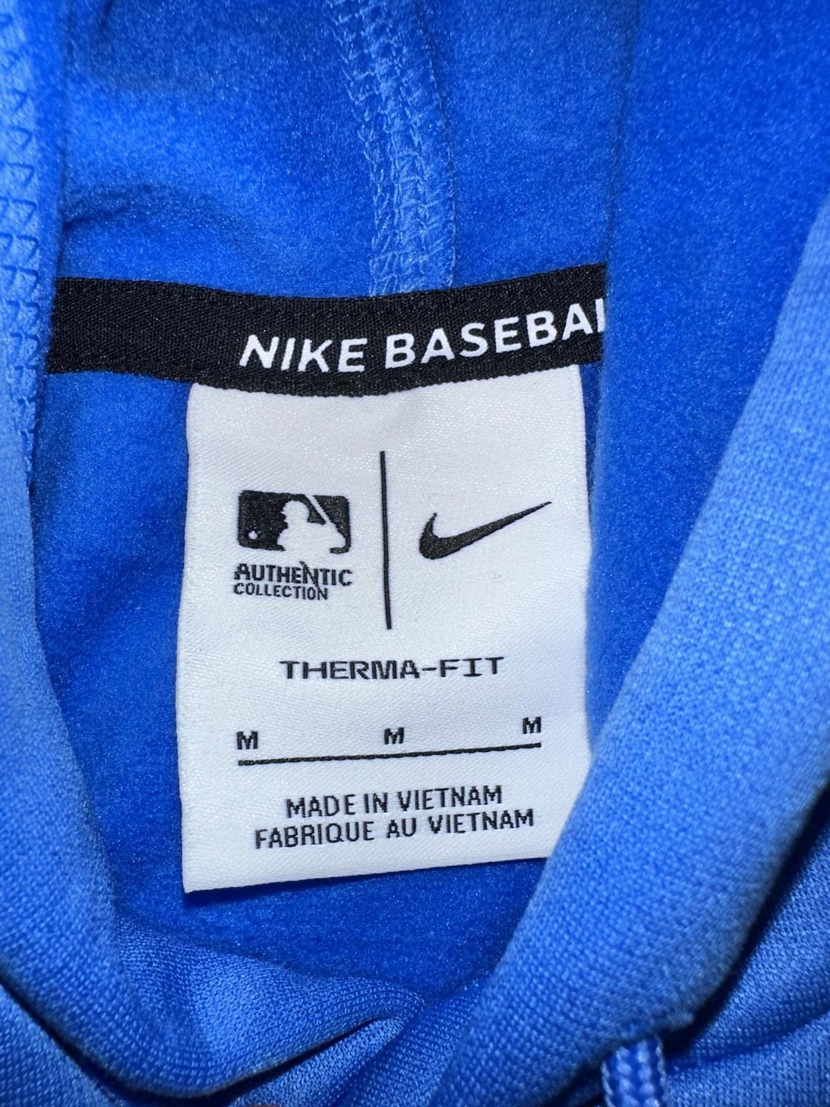 Nike Nike Men’s MLB Boston Red Sox City Connect Therma Blue/Yellow Hoodie Size US M / EU 48-50 / 2 - 6 Thumbnail