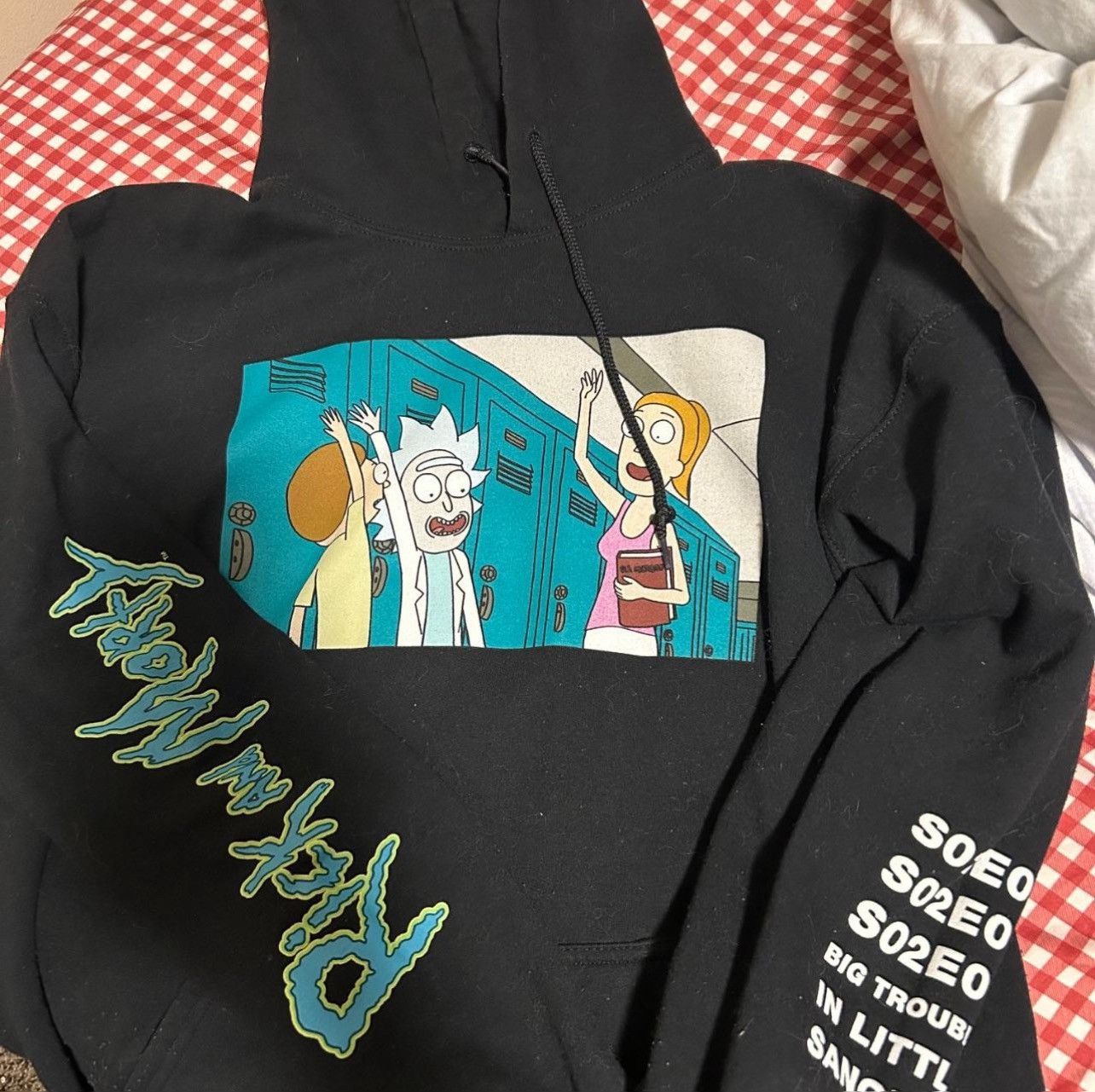 Cartoon Network Rick and Morty Hoodie Size US L / EU 52-54 / 3 - 1 Thumbnail
