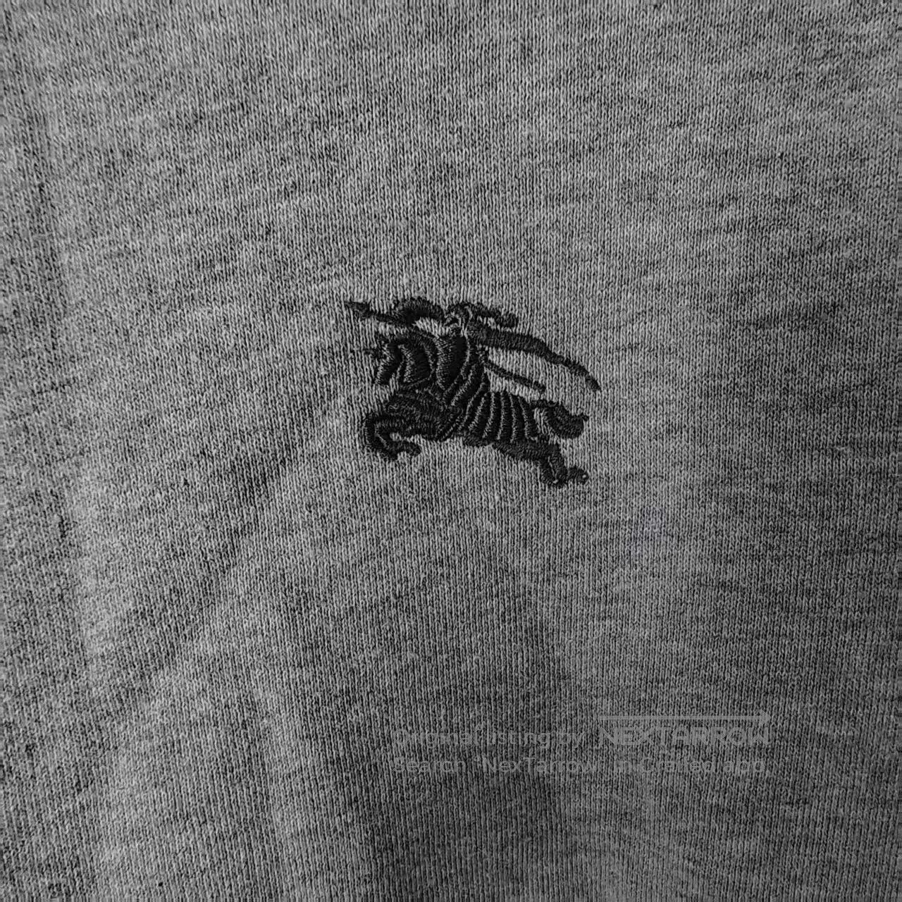 Burberry burberry gray sweatshirt with logo embroidery. Size US S / EU 44-46 / 1 - 5 Thumbnail