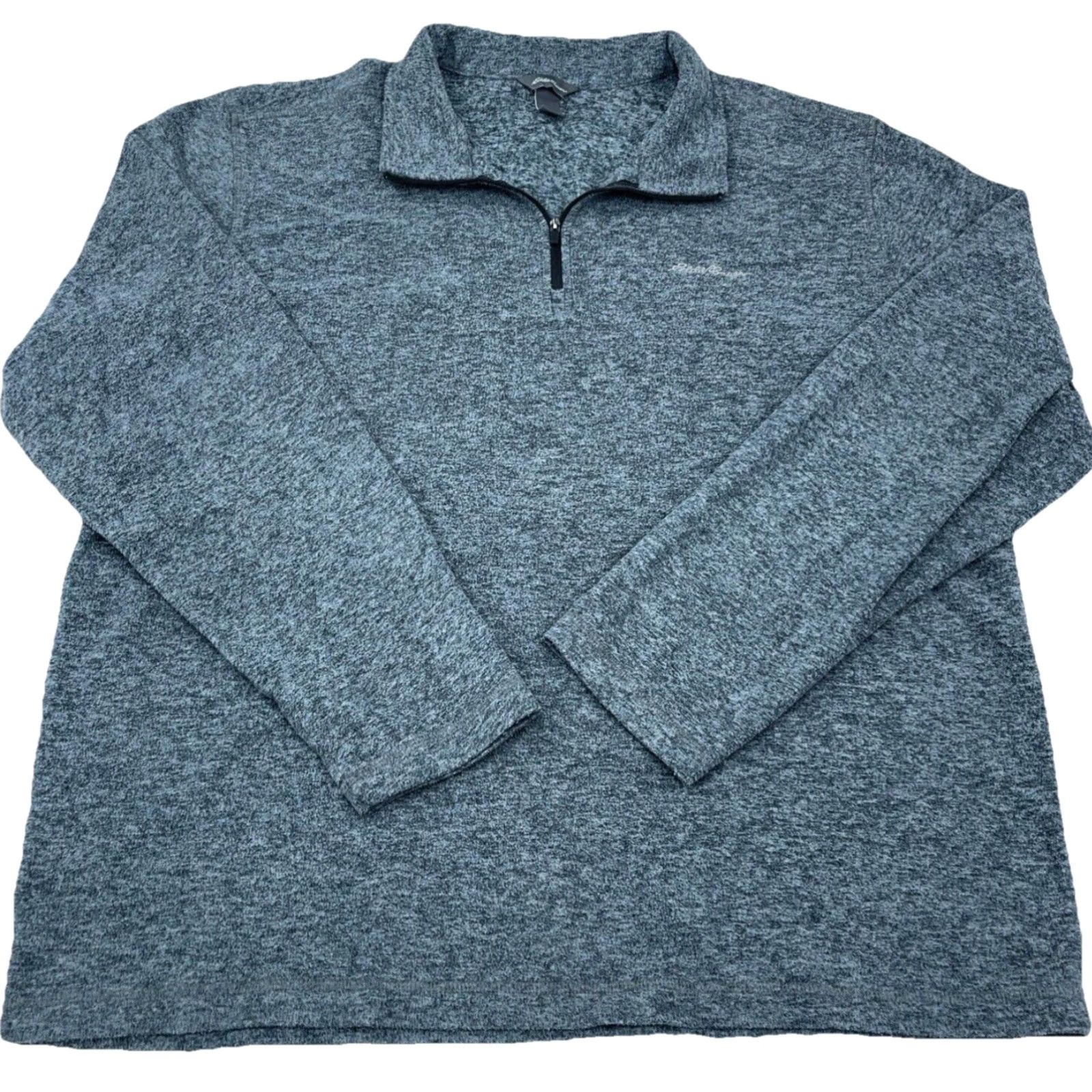 Eddie Bauer Eddie Bauer Sweater Men XL Gray Pullover Fleece Sweatshirt Outdoor Casual 1/4 Zip Pockets All Seasons Classic Outdoor Mens XL Gray Eddie Bauer Sweater Size US XL / EU 56 / 4 - 2 Thumbnail