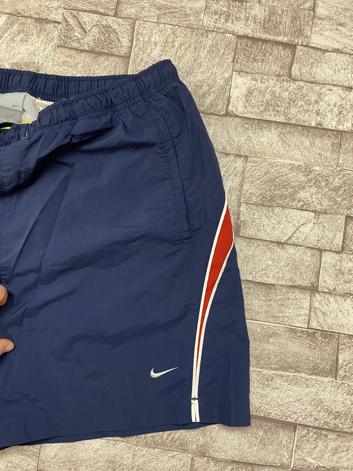 Nike × Vintage Nike Hype Nylon Vintage Shorts by Y2k Travis Scott style Xl Size US 34 / EU 50 - 7 Thumbnail