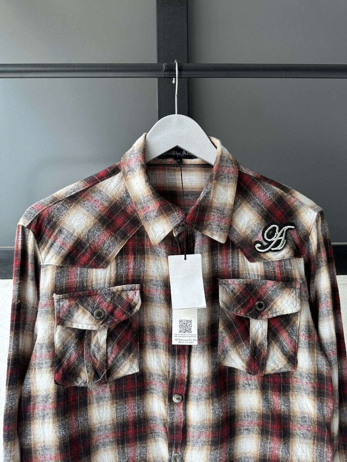 In The Attic 00's In The Attic shadow plaid shirt Size US M / EU 48-50 / 2 - 15 Thumbnail