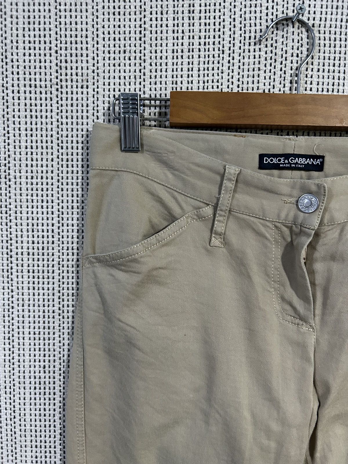 Dolce & Gabbana Dolce & gabbana italy made casual pant 40 Size US 29 - 5 Thumbnail
