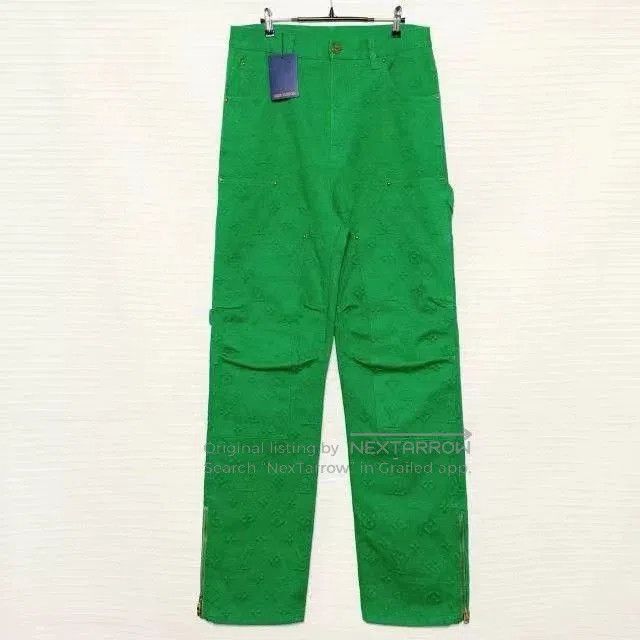 Louis Vuitton Louis Vuitton Runway Cargo Solid Jeans Men's. Size US 33 - 1 Thumbnail