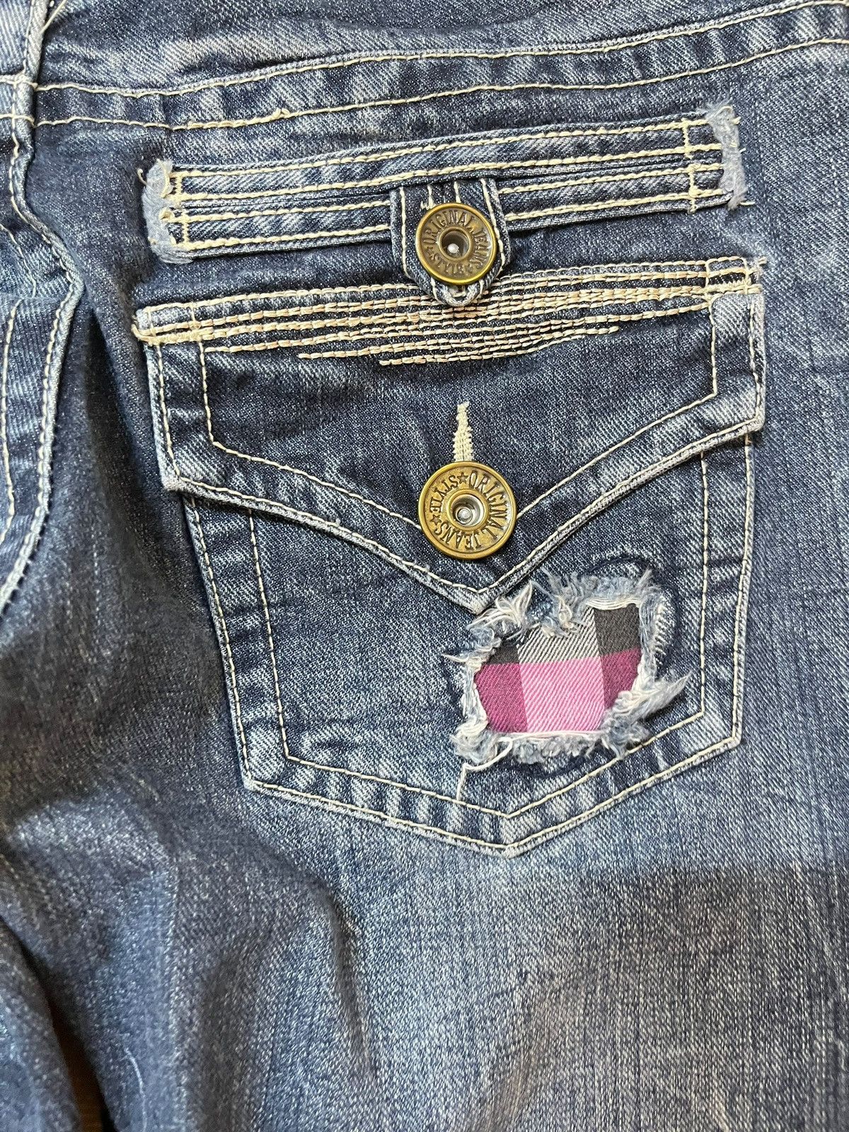 Japanese Brand Vintage Japanese Brand Honeycomb Denim Size US 30 / EU 46 - 8 Thumbnail