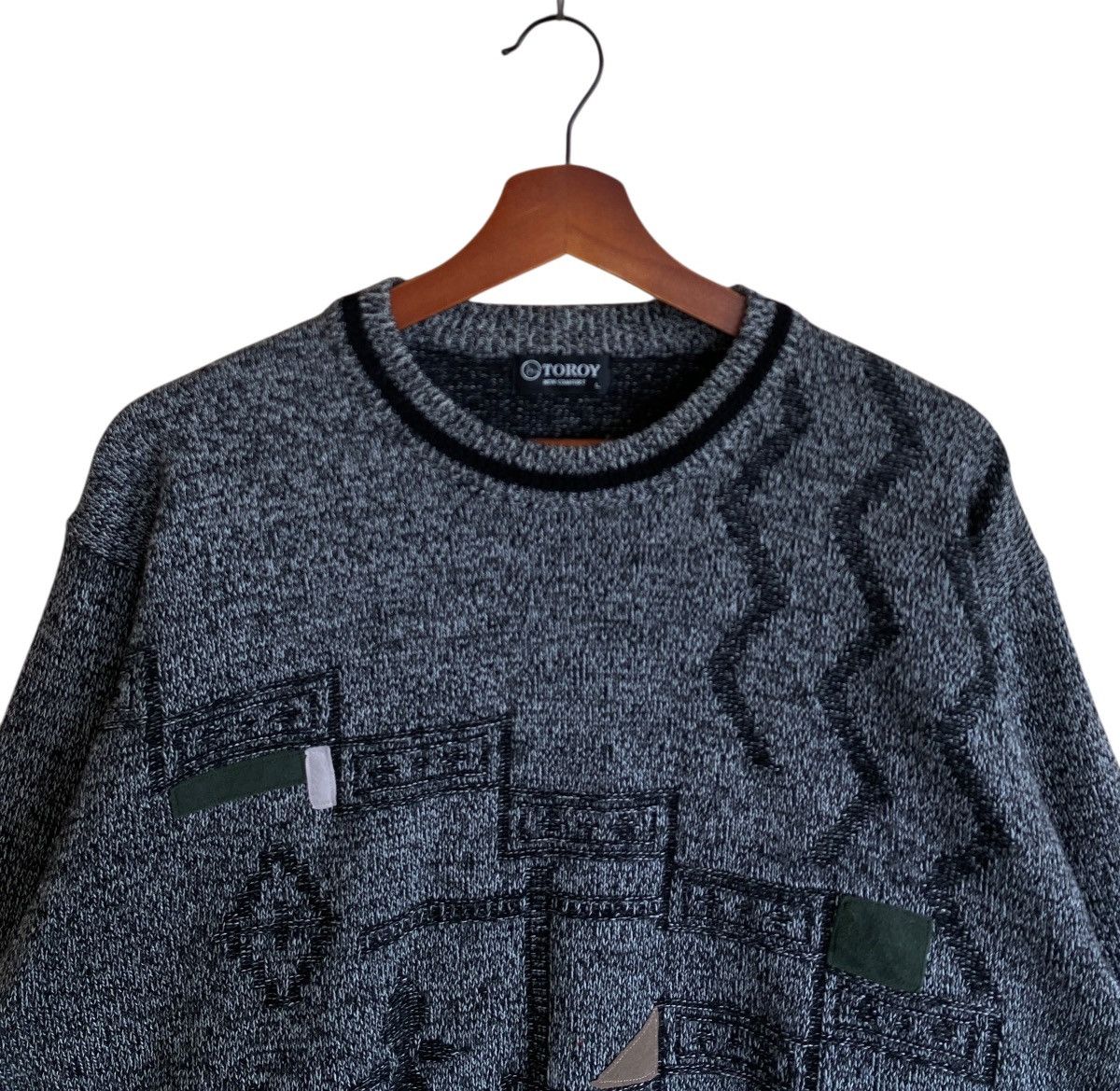 Japanese Brand Vintage Japanese Brand Toroy Sweatshirt 1990s Size US L / EU 52-54 / 3 - 5 Thumbnail