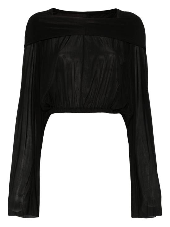 Rick Owens RICK OWENS Women Tops RO01E7278 BZ09 Black Size ONE SIZE - 1 Thumbnail