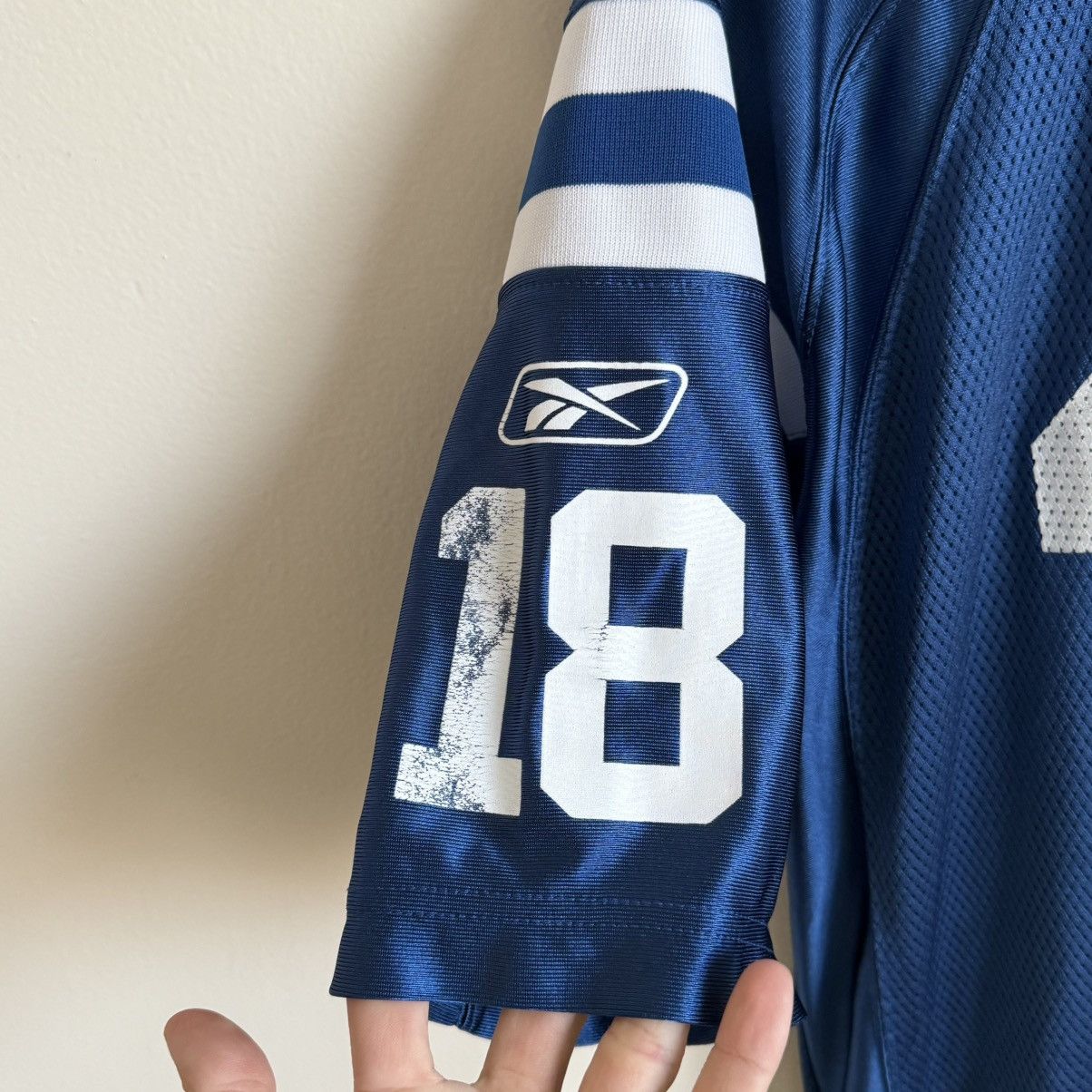 NFL Vintage Reebok NFL Peyton Manning #18 Indianapolis Jersey Size US L / EU 52-54 / 3 - 5 Thumbnail