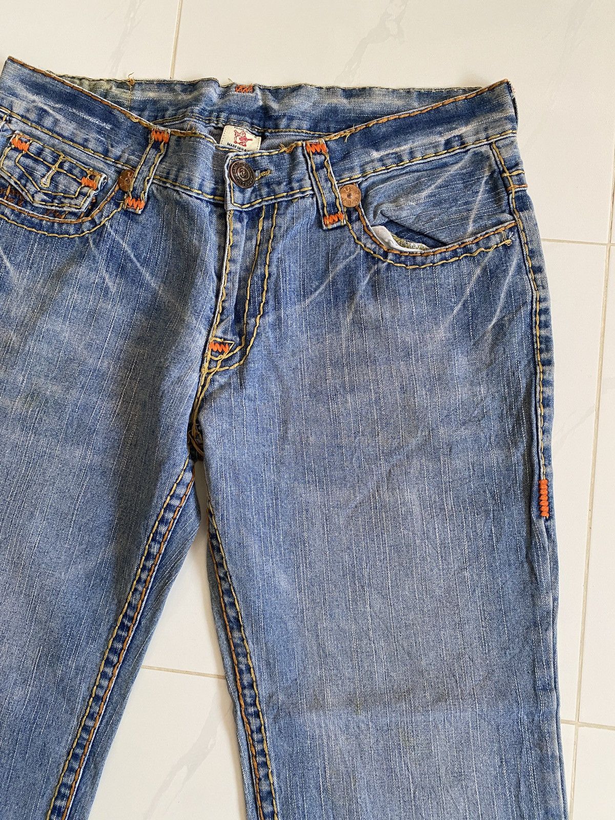Japanese Brand × True Religion × Vintage True Religion Billy Super T Straight Cut Jeans Size US 38 / EU 54 - 3 Thumbnail