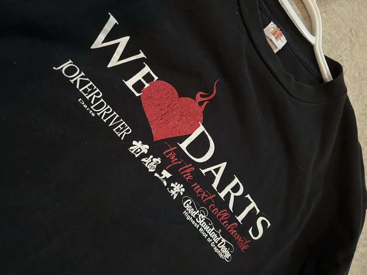 Japanese Brand × Kapital We <3 Darts Tshirt Size US M / EU 48-50 / 2 - 5 Thumbnail