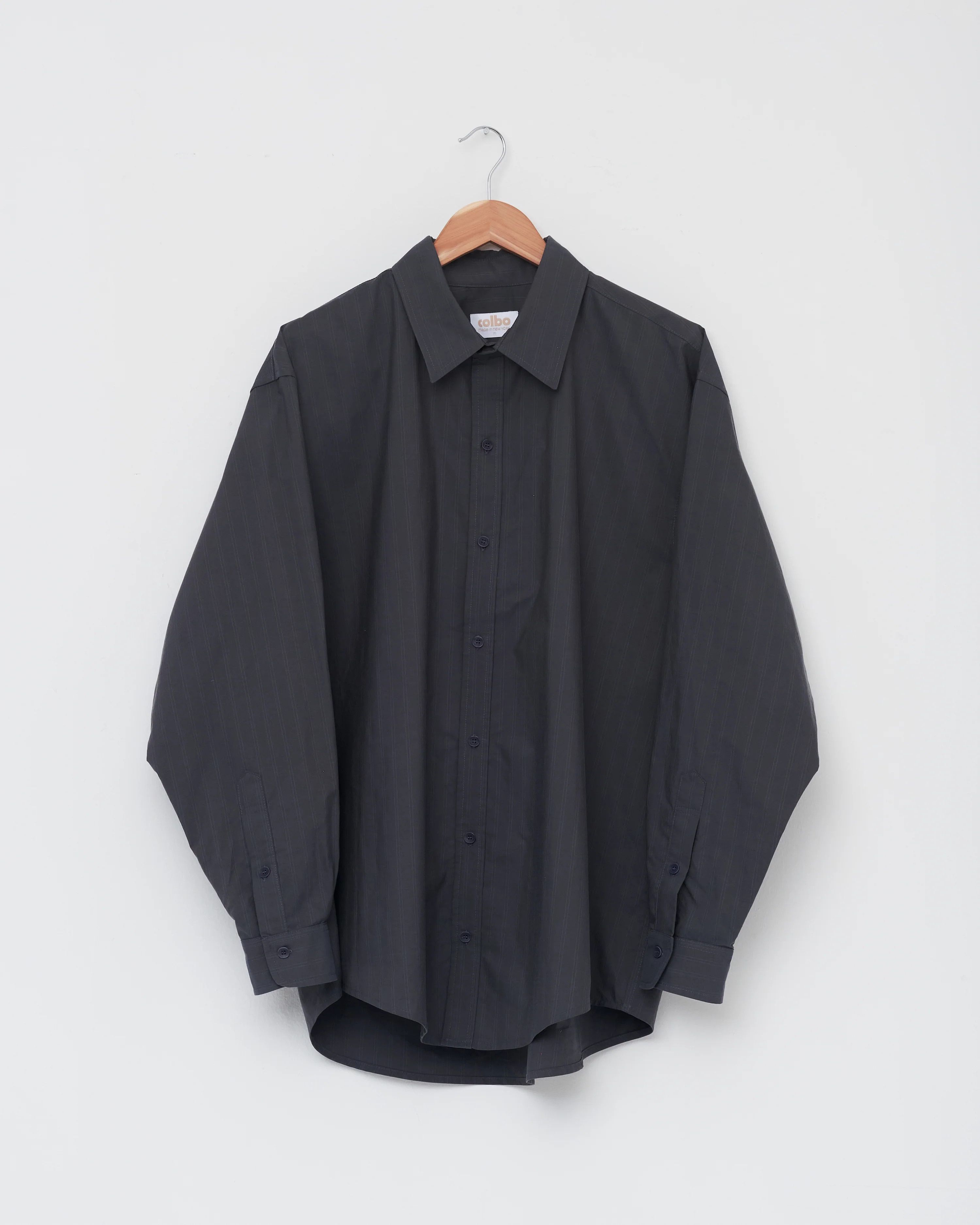 Colbo 💚 18/22 Colbo NYC Office Shirt Blue Stripe Medium NEW Size US M / EU 48-50 / 2 - 1 Thumbnail