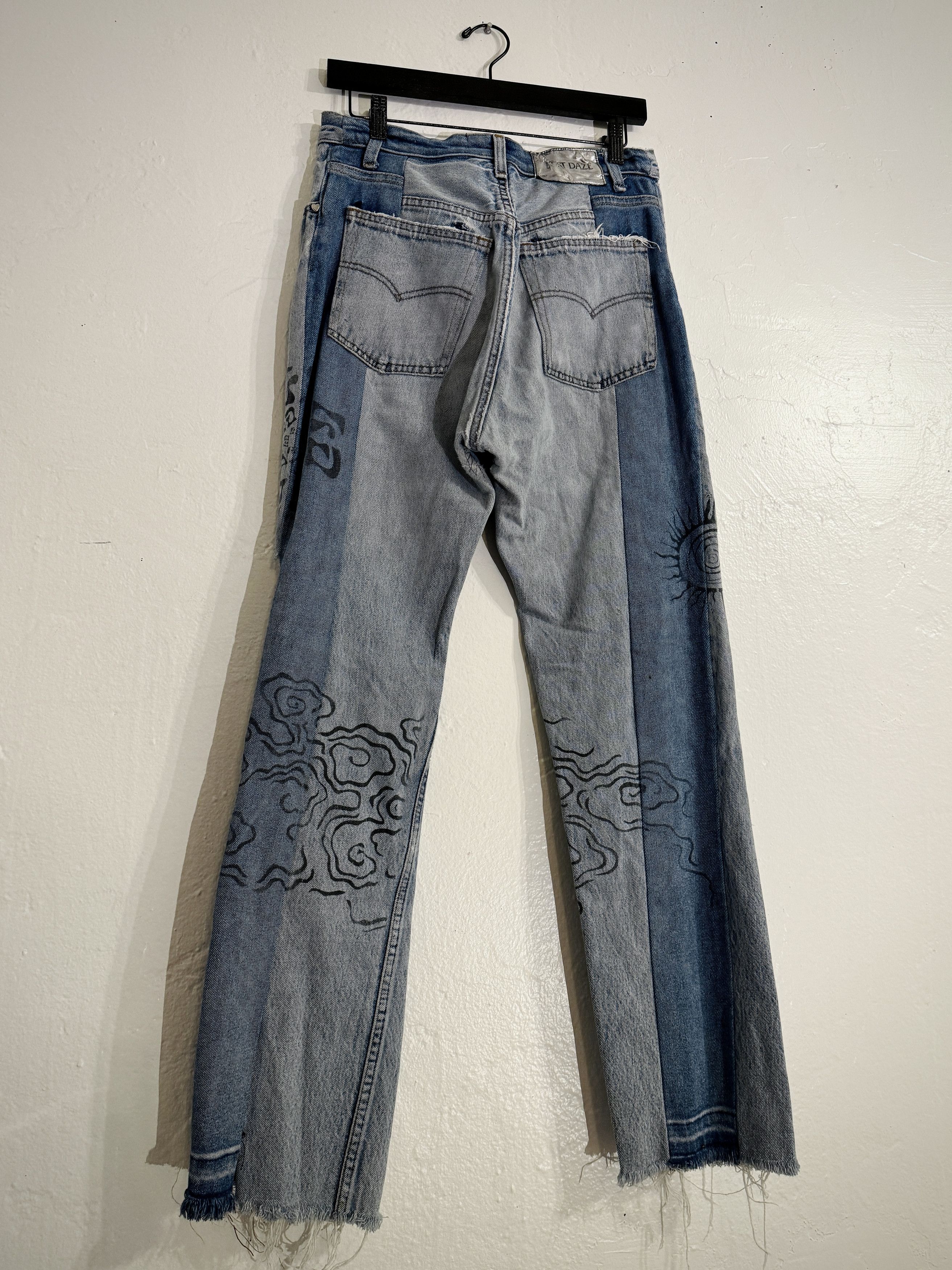Lost Daze Reconstructed Denim Size US 30 / EU 46 - 2 Thumbnail
