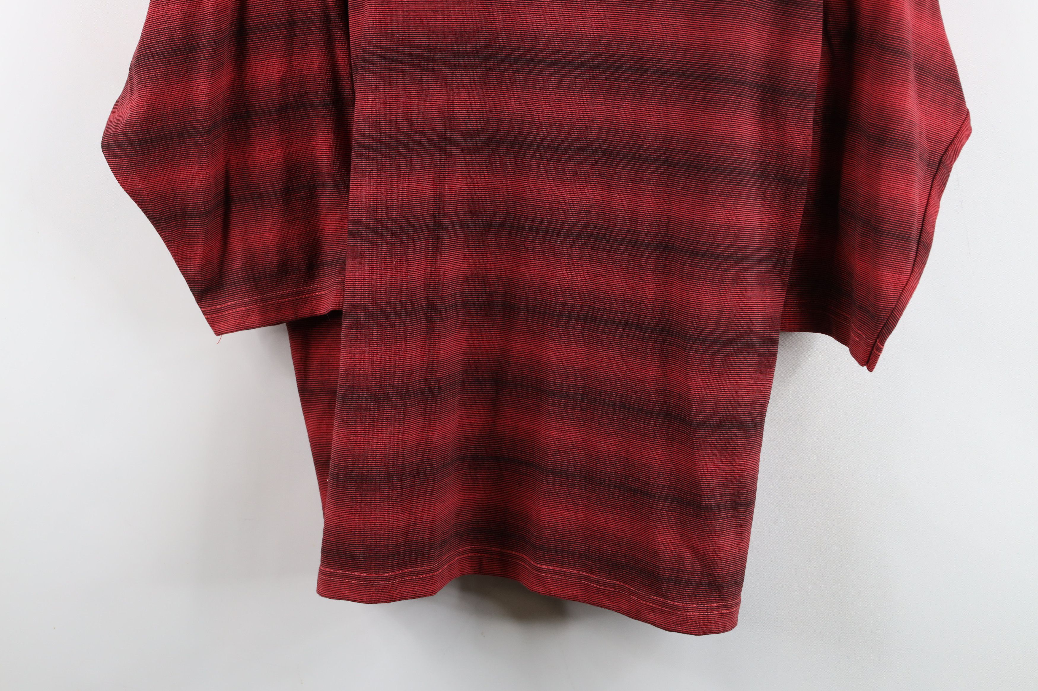 Vintage Vintage 90s Bugle Boy Baggy Fit 3/4 Sleeve T-Shirt Red Size US XL / EU 56 / 4 - 3 Thumbnail