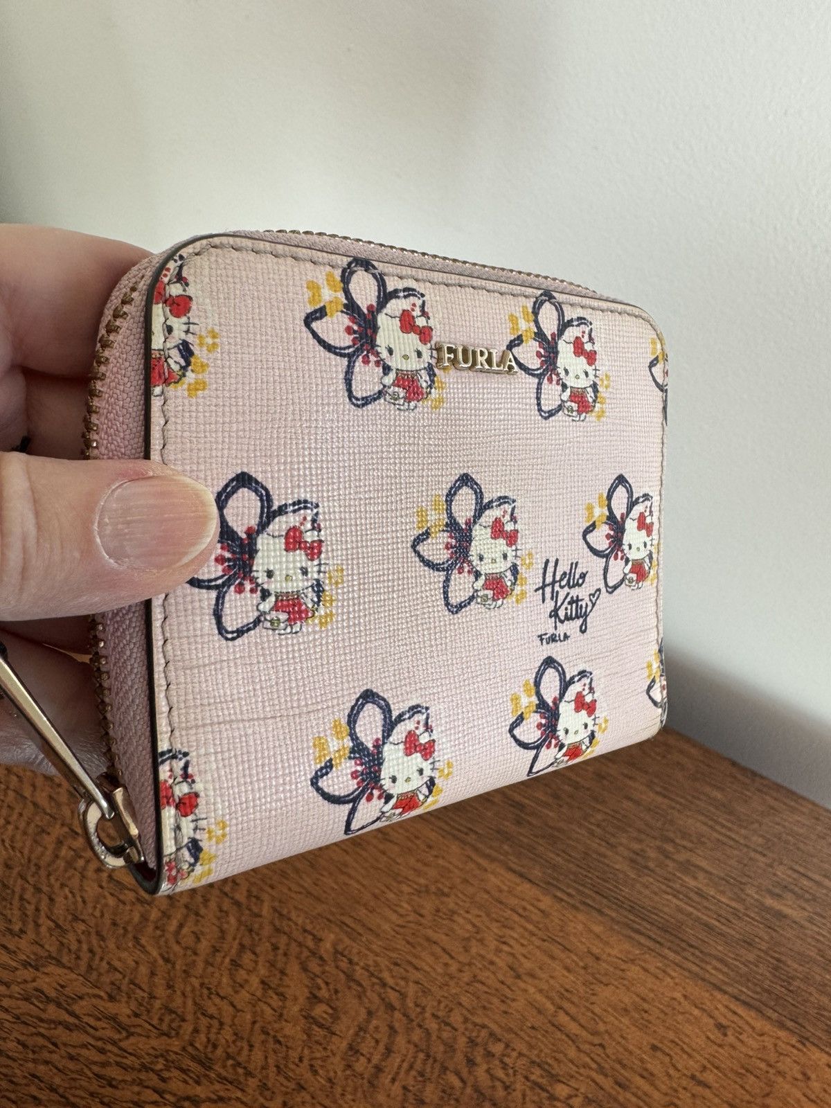 Furla NWT Furla x Hello Kitty Limited Edition Floral Zip Wallet Size ONE SIZE - 16 Thumbnail