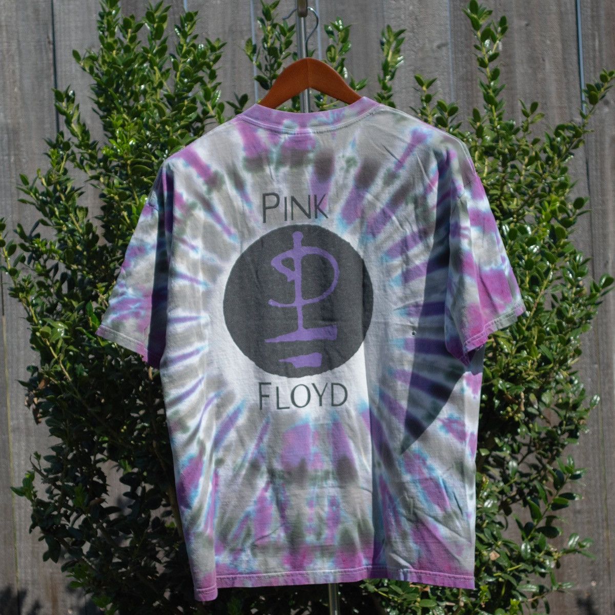 Pink Floyd × Vintage Pink Floyd Division Bell 1997 Tie Dye Vintage Tee Size US XL / EU 56 / 4 - 2 Thumbnail