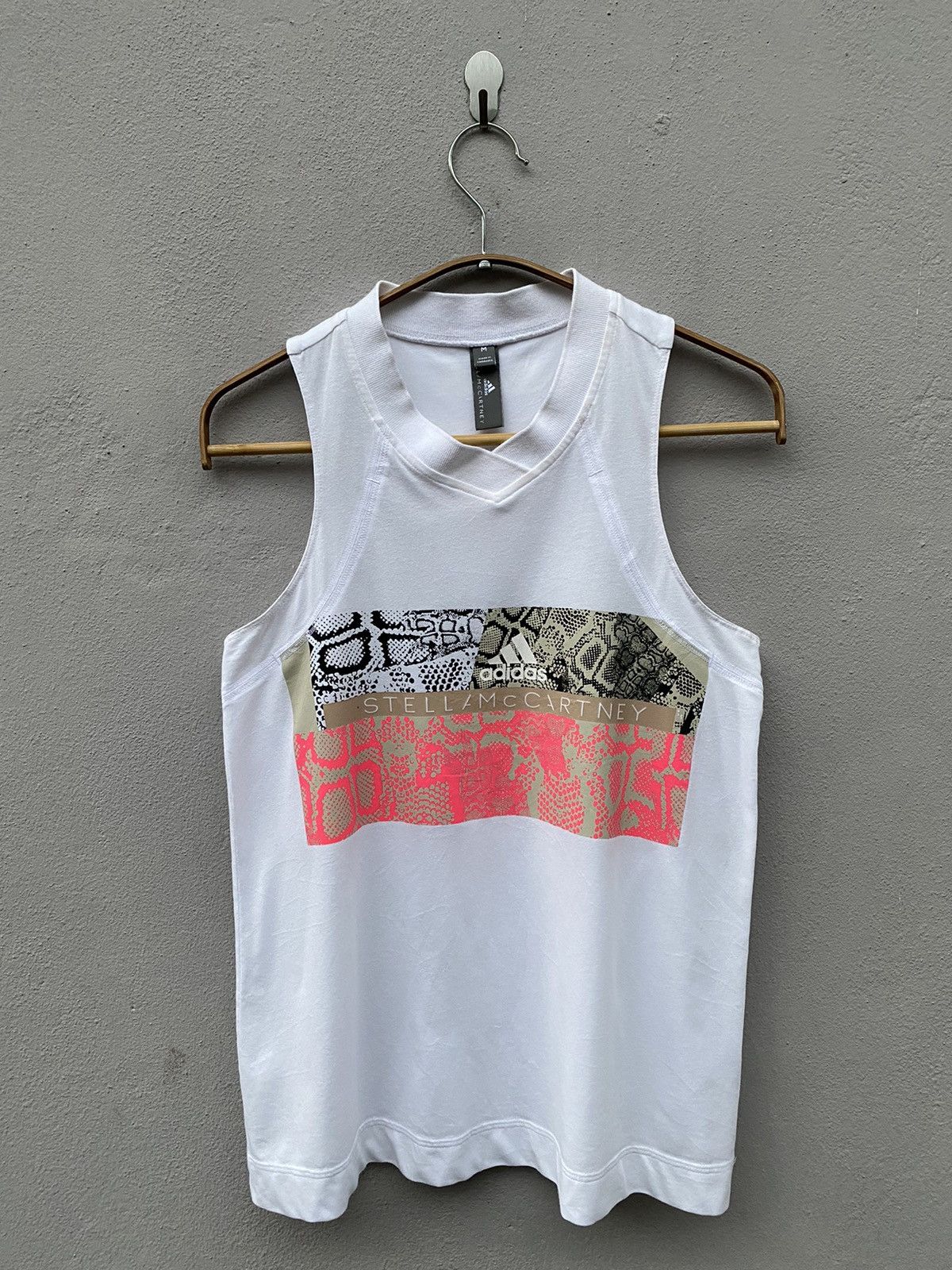 Adidas × Stella McCartney 2020 Adidas x Stella McCartney Snake Skins Tanktop Size M / US 6-8 / IT 42-44 - 1 Thumbnail