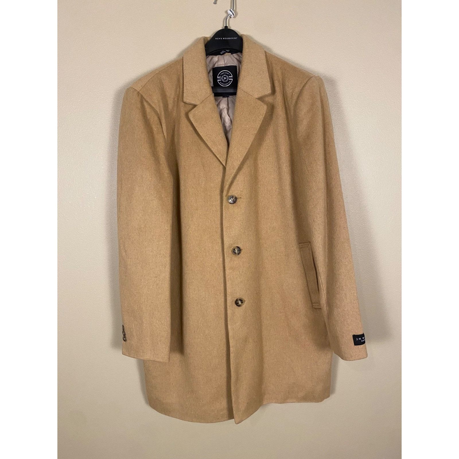 Haggar J.M. Haggar Camel Topcoat XL New Size US XL / EU 56 / 4 - 1 Thumbnail