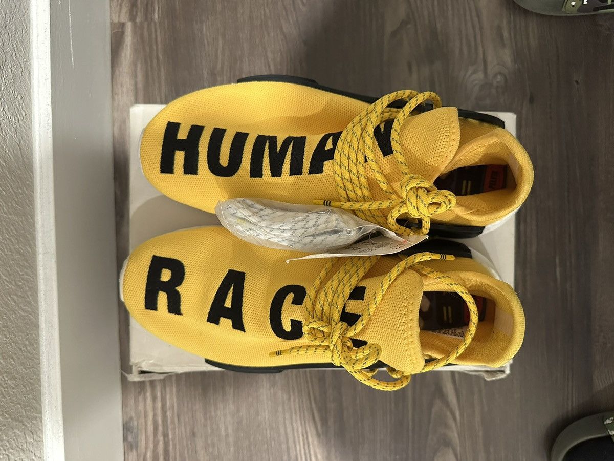 Adidas × Human Made Adidas NMD HU x Pharrell ‘Human Race Yellow’ Size US 9 / EU 42 - 8 Thumbnail