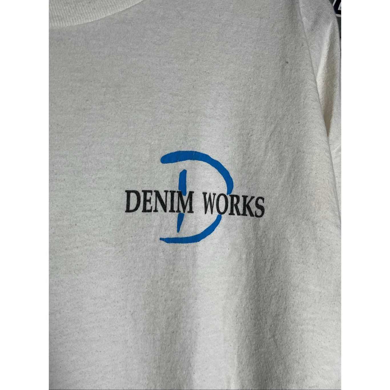 Other Vintage 90s Denim Works Cause You Can’t Go Naked Promo Tee Size US XL / EU 56 / 4 - 4 Thumbnail