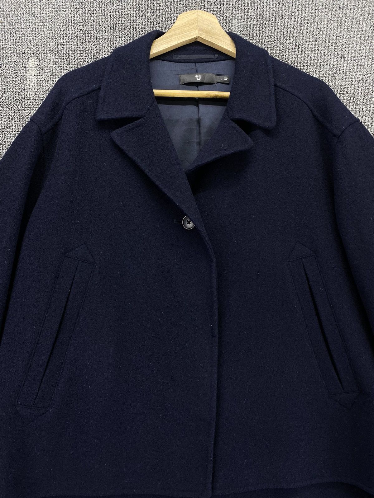 Jil Sander × Uniqlo Jill Sander x Uniqlo Beigi Wool Coat Jacket Size L / US 10 / IT 46 - 5 Thumbnail