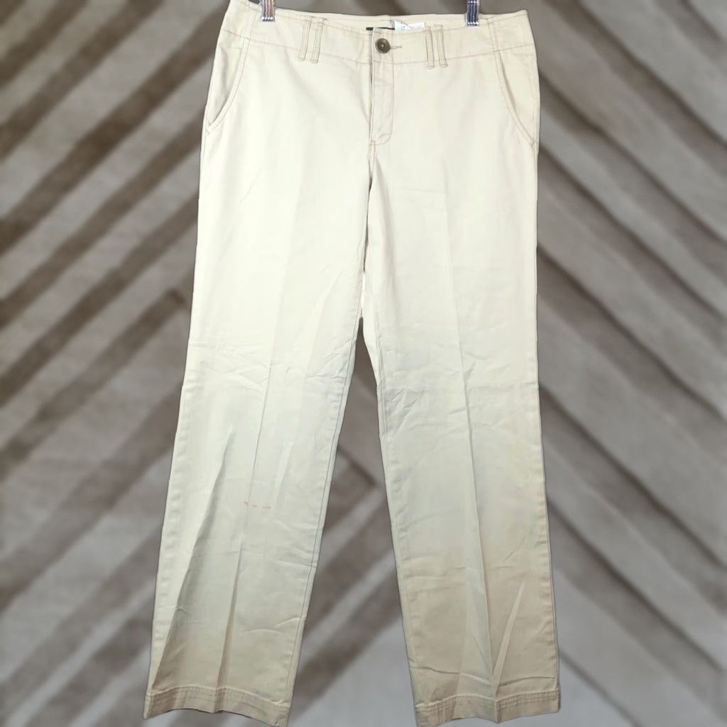 Eddie Bauer Eddie Bauer Womens Pants Tan Vashon Fit Cotton Blend Stretch 8 Size 24" / US 00 / IT 34 - 1 Thumbnail