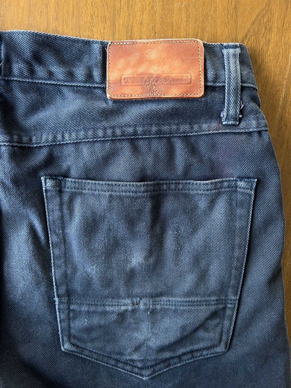 Tellason Ladbroke Grove Slim Tapered Navy Twill Size US 36 / EU 52 - 4 Thumbnail