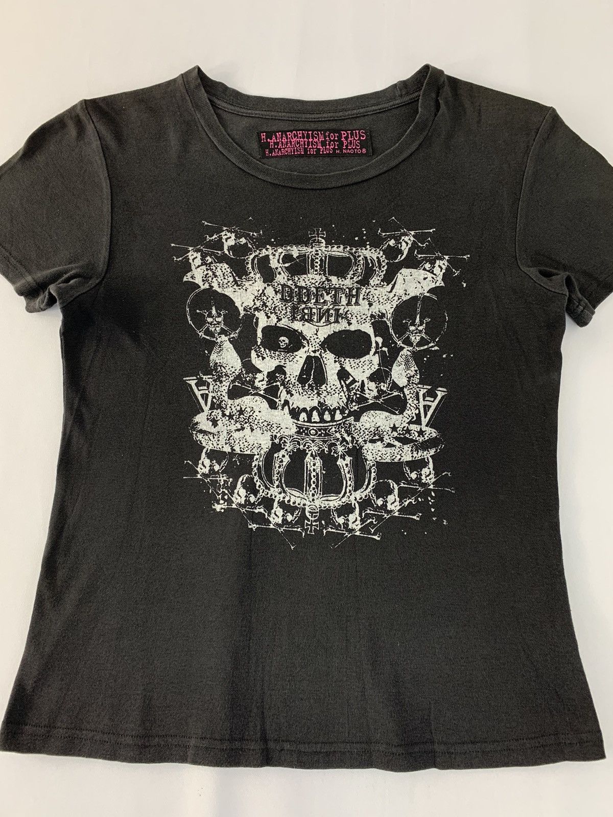 Japanese Brand H.Anarchyism For Plus Naoto Ddeth Ibni Printed Tee Size S / US 4 / IT 40 - 3 Thumbnail