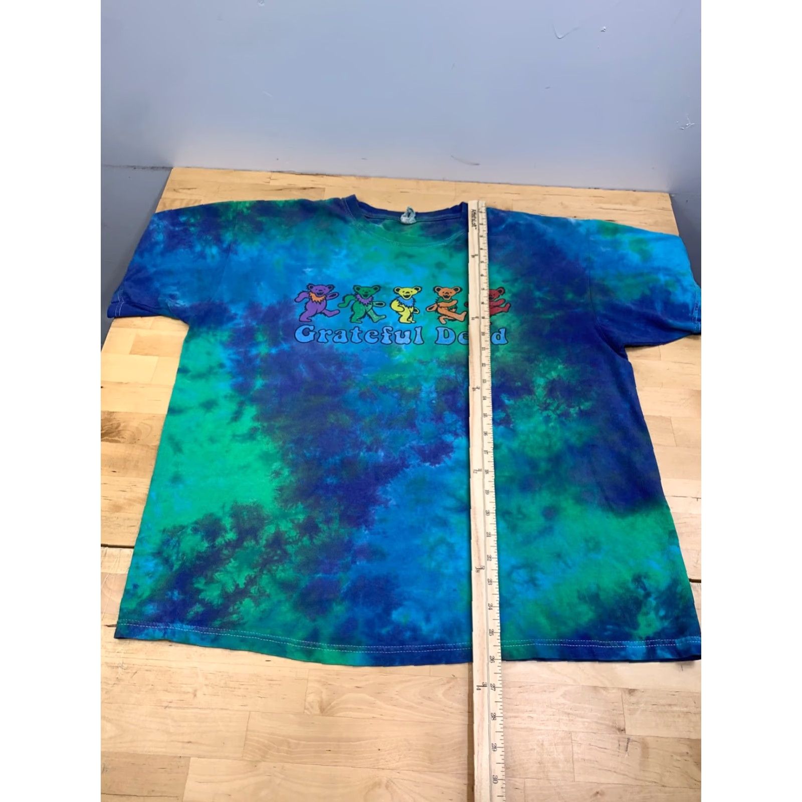 Anvil VINTAGE Grateful Dead Shirt Men XL Tie Dye Dancing Bear Rock 12987 Size US XL / EU 56 / 4 - 4 Thumbnail