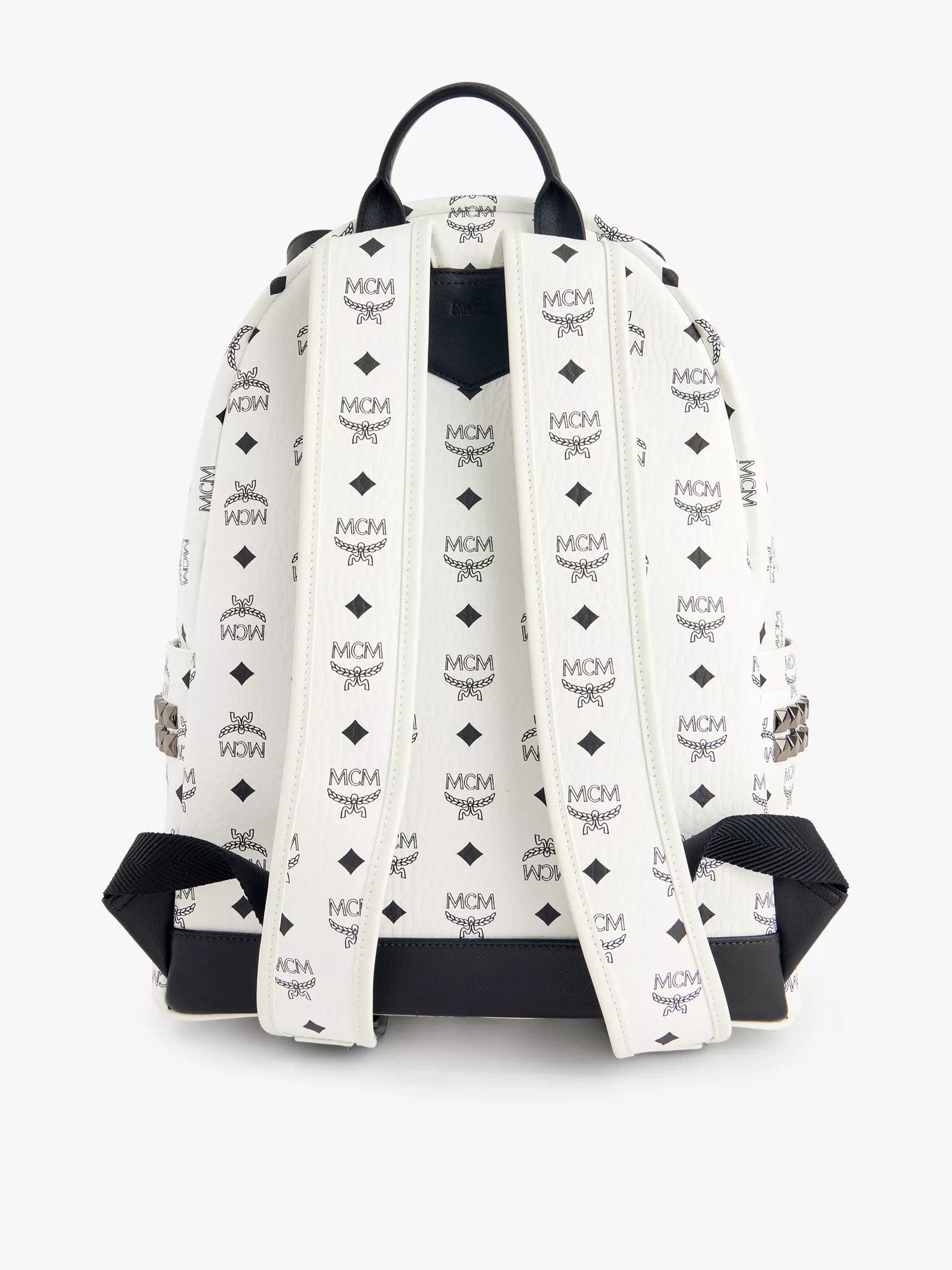 MCM o1mt1gz0825 Size: OS / Medium Backpack in White Size ONE SIZE - 4 Thumbnail