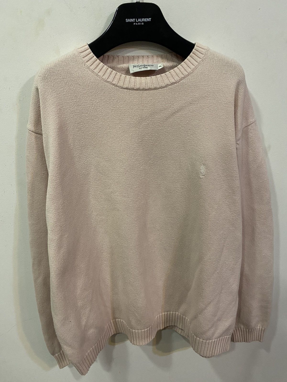 Yves Saint Laurent Pinky YSL Sweater Knit YSL Sweatshirt Size US XXL / EU 58 / 5 - 3 Thumbnail