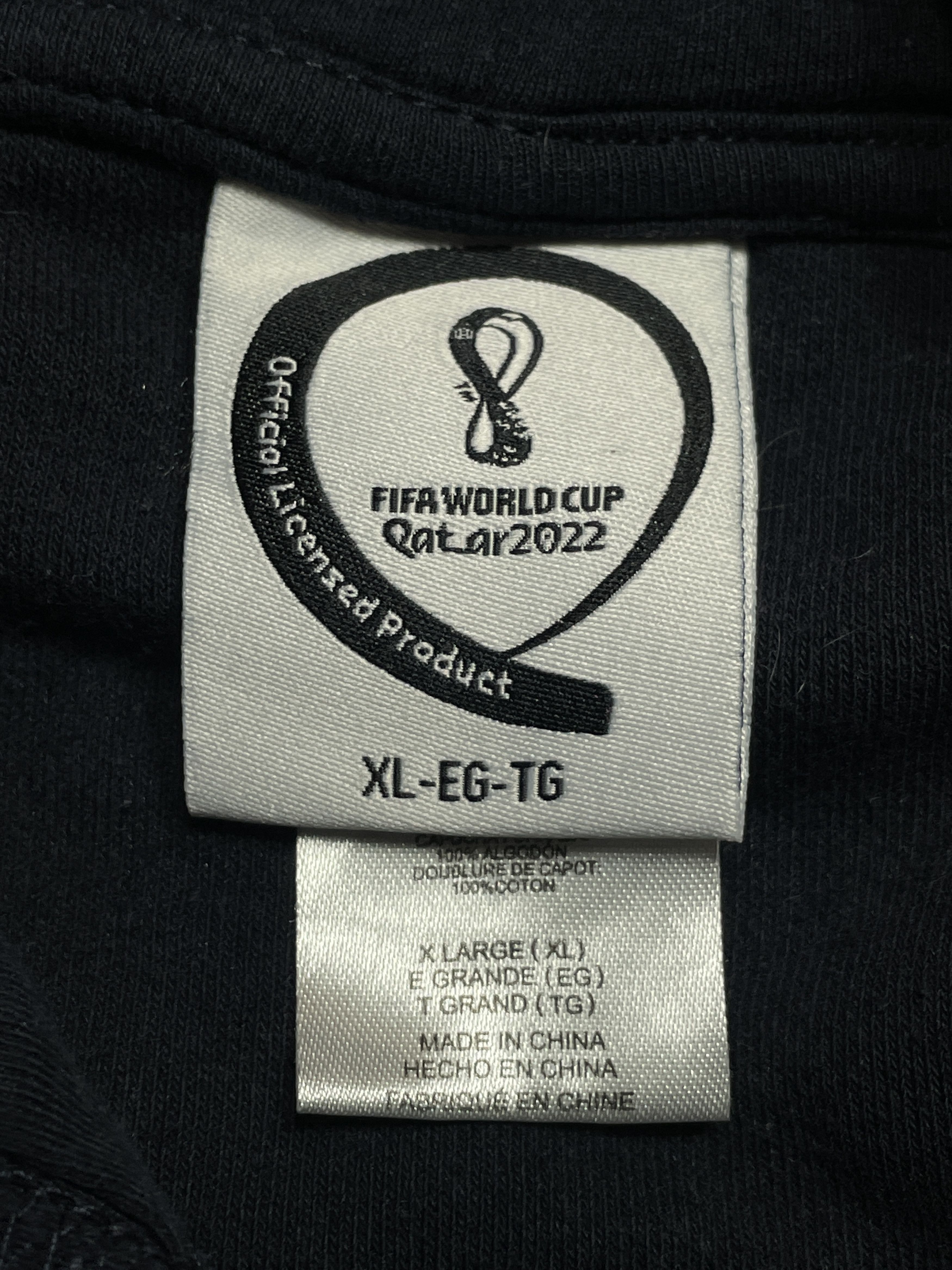 Vintage !RARE! FIFA World Cup 2022 Qatar Hoodie France Rare Size US M / EU 48-50 / 2 - 7 Thumbnail