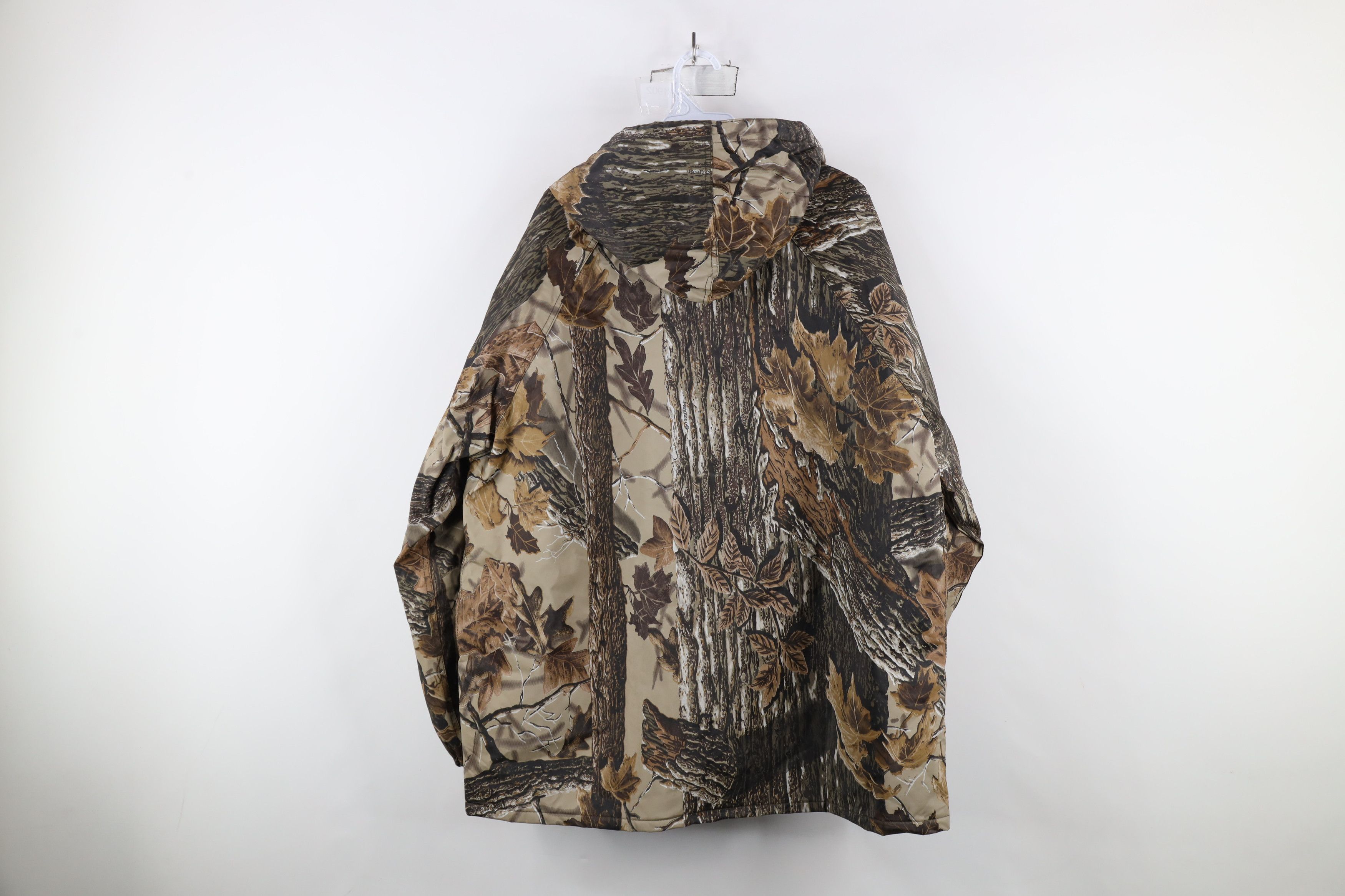 Vintage Vintage 90s Streetwear Camouflage Hooded Rain Jacket Size US M / EU 48-50 / 2 - 10 Thumbnail