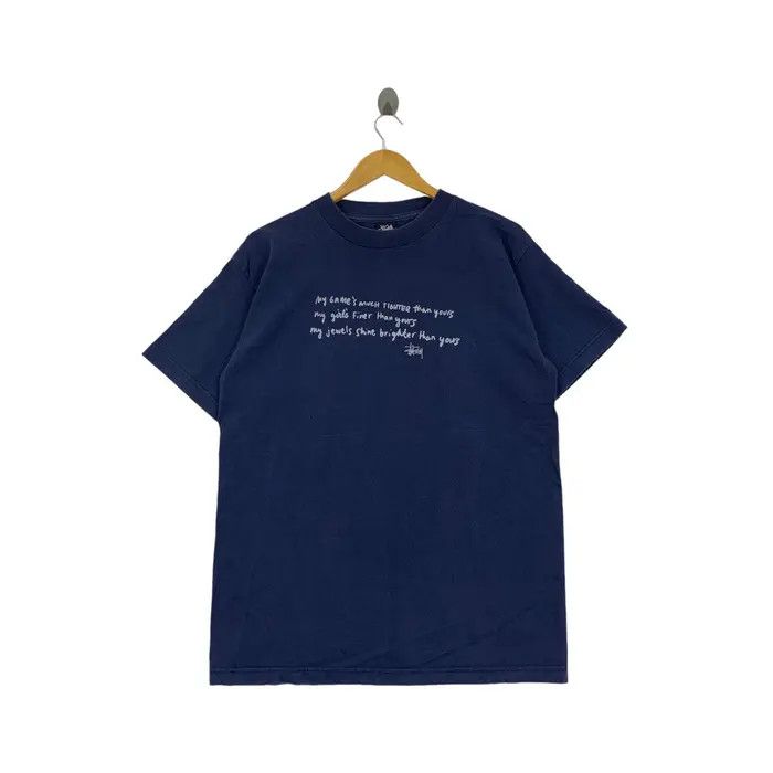 Futura Vintage STUSSY x FUTURA SKATEBOARD Wording Tee Shirt Size US L / EU 52-54 / 3 - 1 Thumbnail