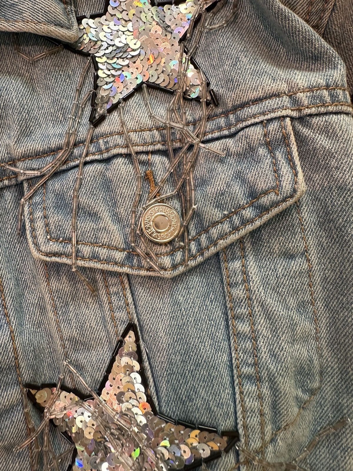 Other Embroidered Patches Jeans Jacket Size ONE SIZE - 4 Thumbnail