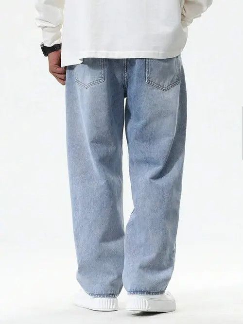 Japanese Brand × Vintage Baloon Skate Baggy Denim Jeans Loose 2000s Size US 34 / EU 50 - 3 Thumbnail