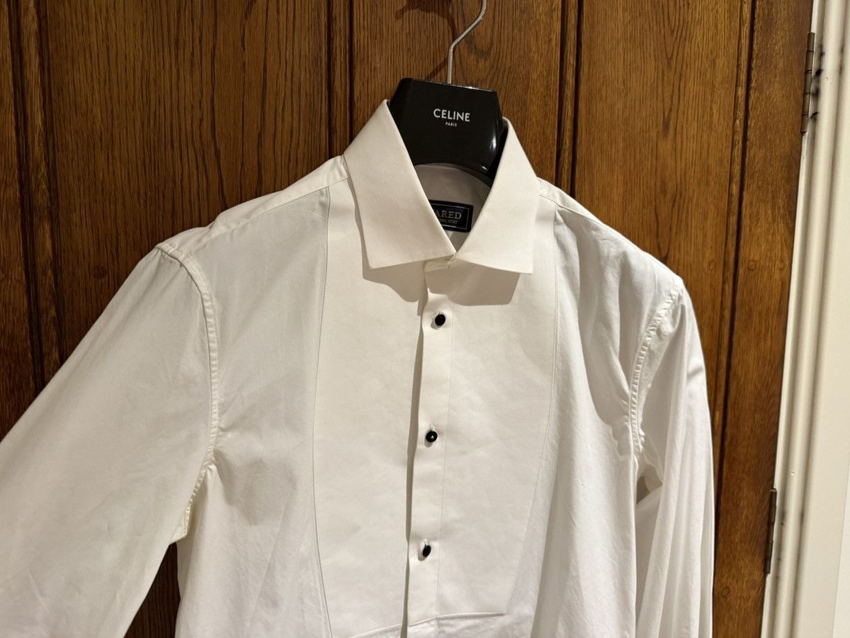 Dsquared2 SS12 Dsquared white dress tuxedo black button shirt dinner Size US M / EU 48-50 / 2 - 9 Thumbnail