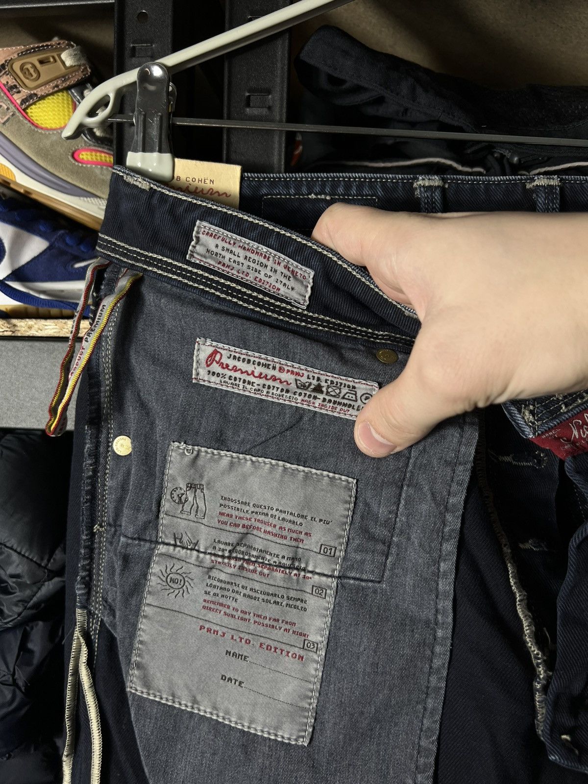 Jacob Cohen Jacob Cohen Premium Edition Denim Jeans Distressed Dark Blue Size US 32 / EU 48 - 20 Thumbnail