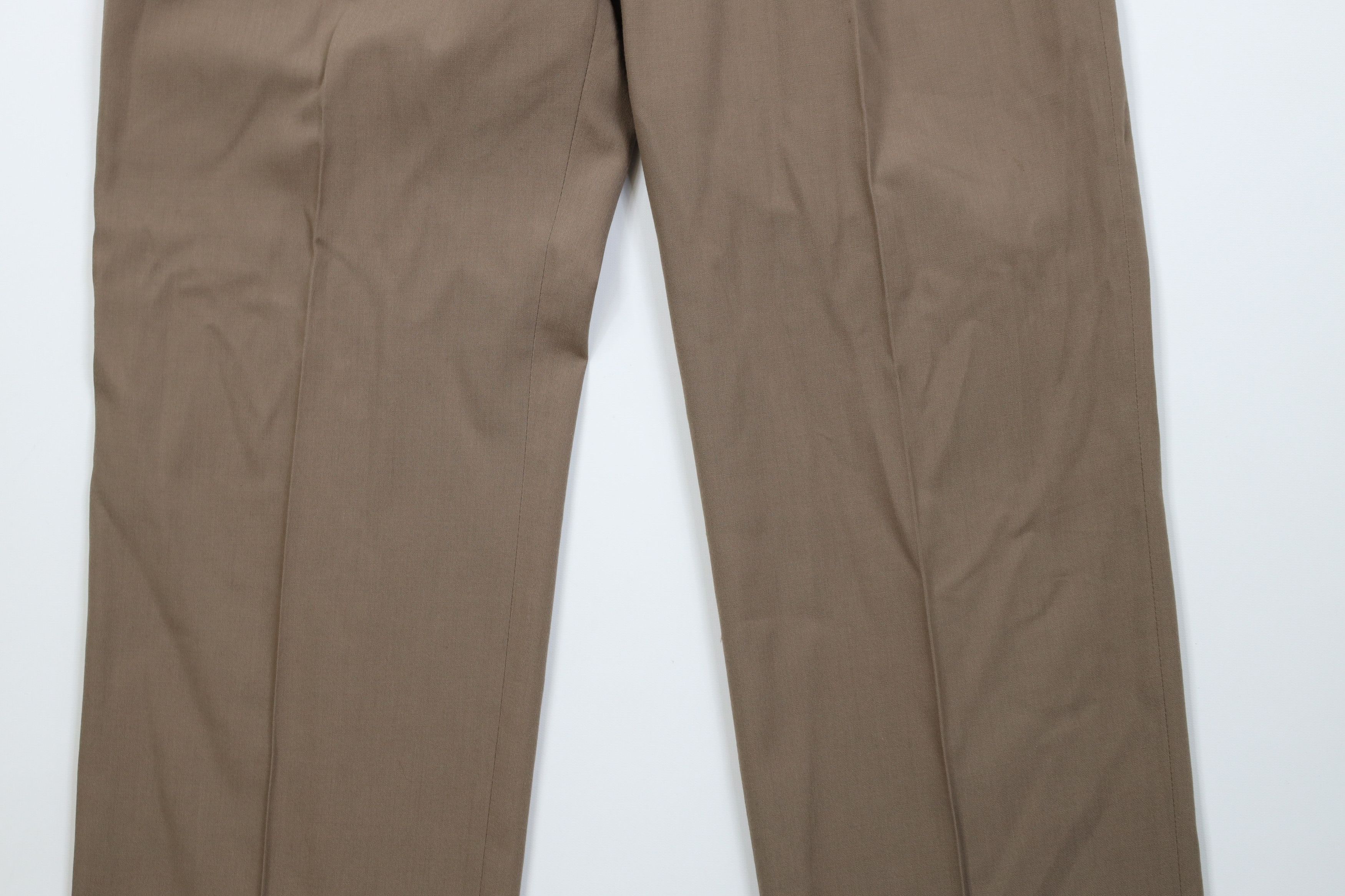 Vintage Vintage 90s Streetwear Wool Blend Knit Wide Leg Chino Pants Size US 36 / EU 52 - 4 Thumbnail