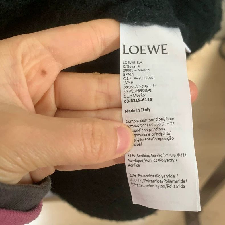 Loewe LOEWE Logo sweater jacket with color patch Size M / US 6-8 / IT 42-44 - 4 Thumbnail