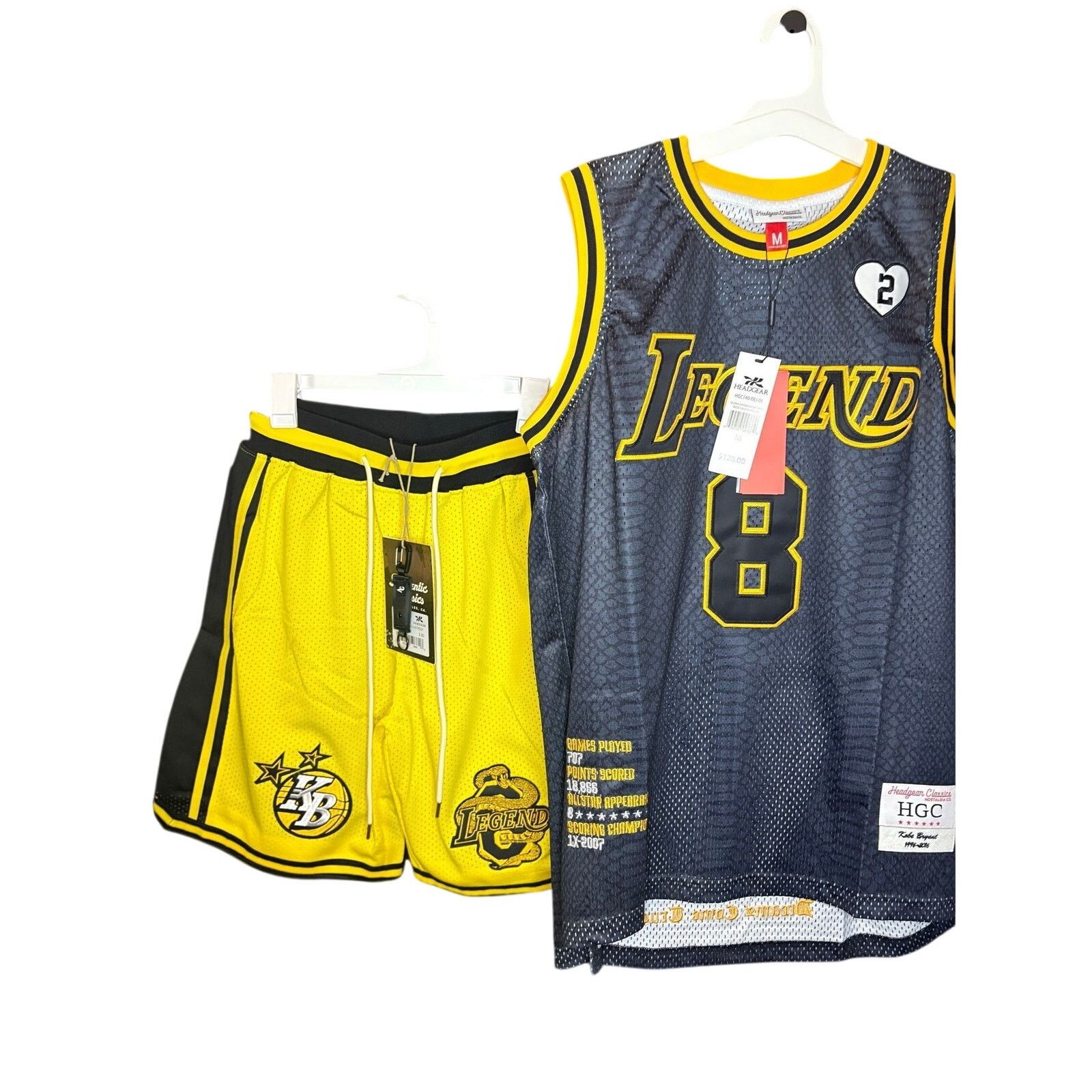 Other NWT SZ M - Lakers Mamba Jersey & Short Set Size US M / EU 48-50 / 2 - 1 Thumbnail
