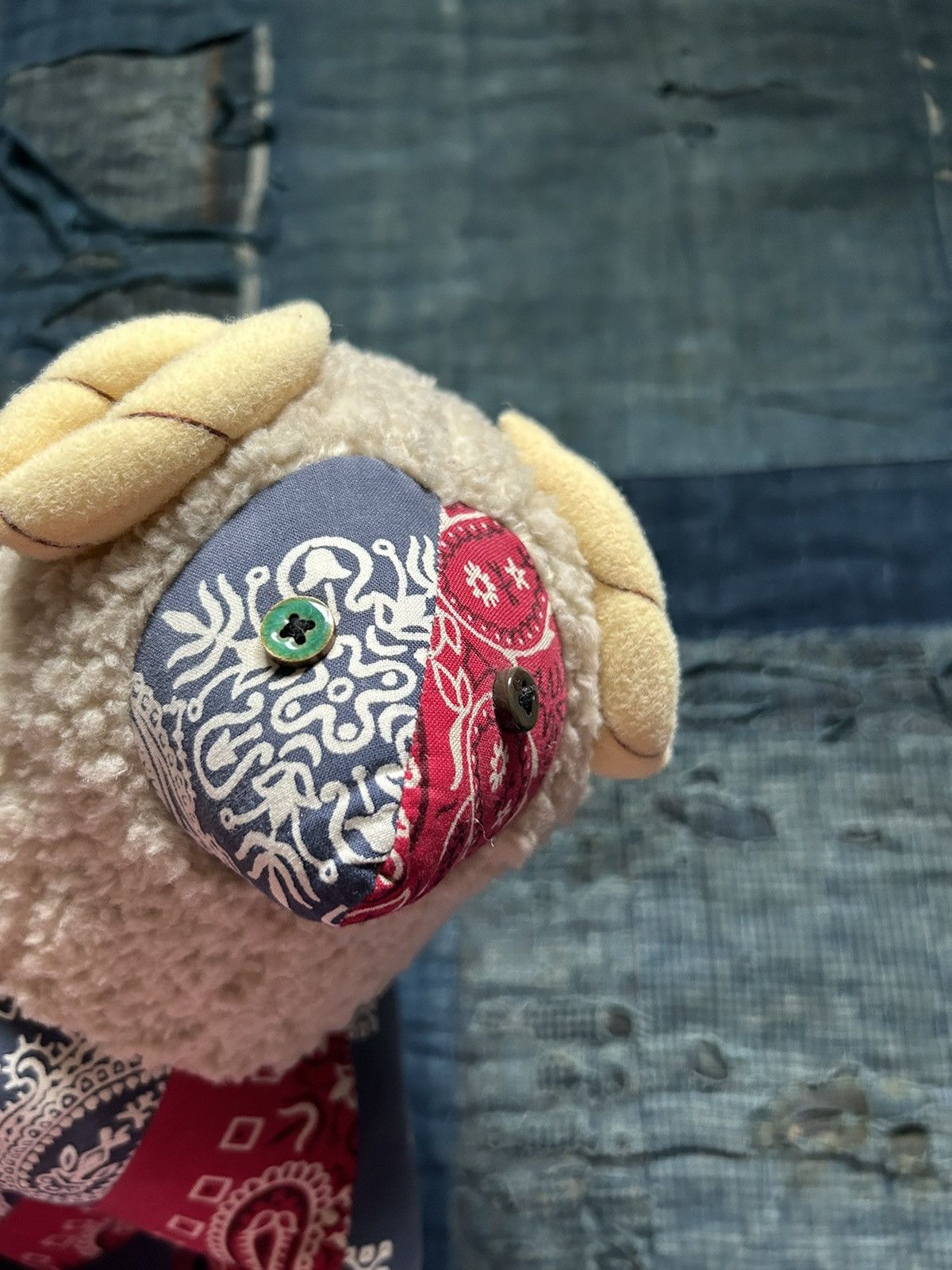 Kapital × Kapital Kountry Kapital bandana patchwork sheep toy Size ONE SIZE - 5 Thumbnail