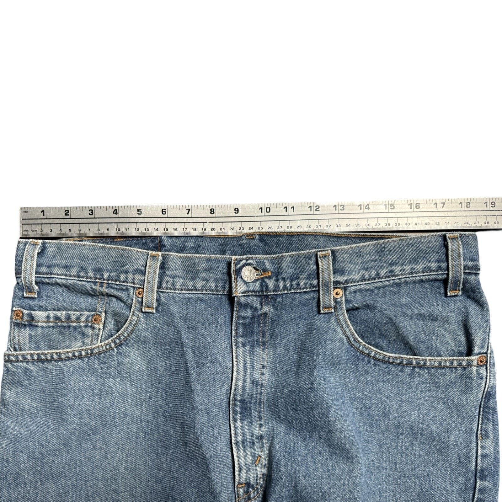 Levi's VTG Levi's 505 Jeans Mens 38x30 Red Tab Blue Light Wash Size US 38 / EU 54 - 5 Thumbnail