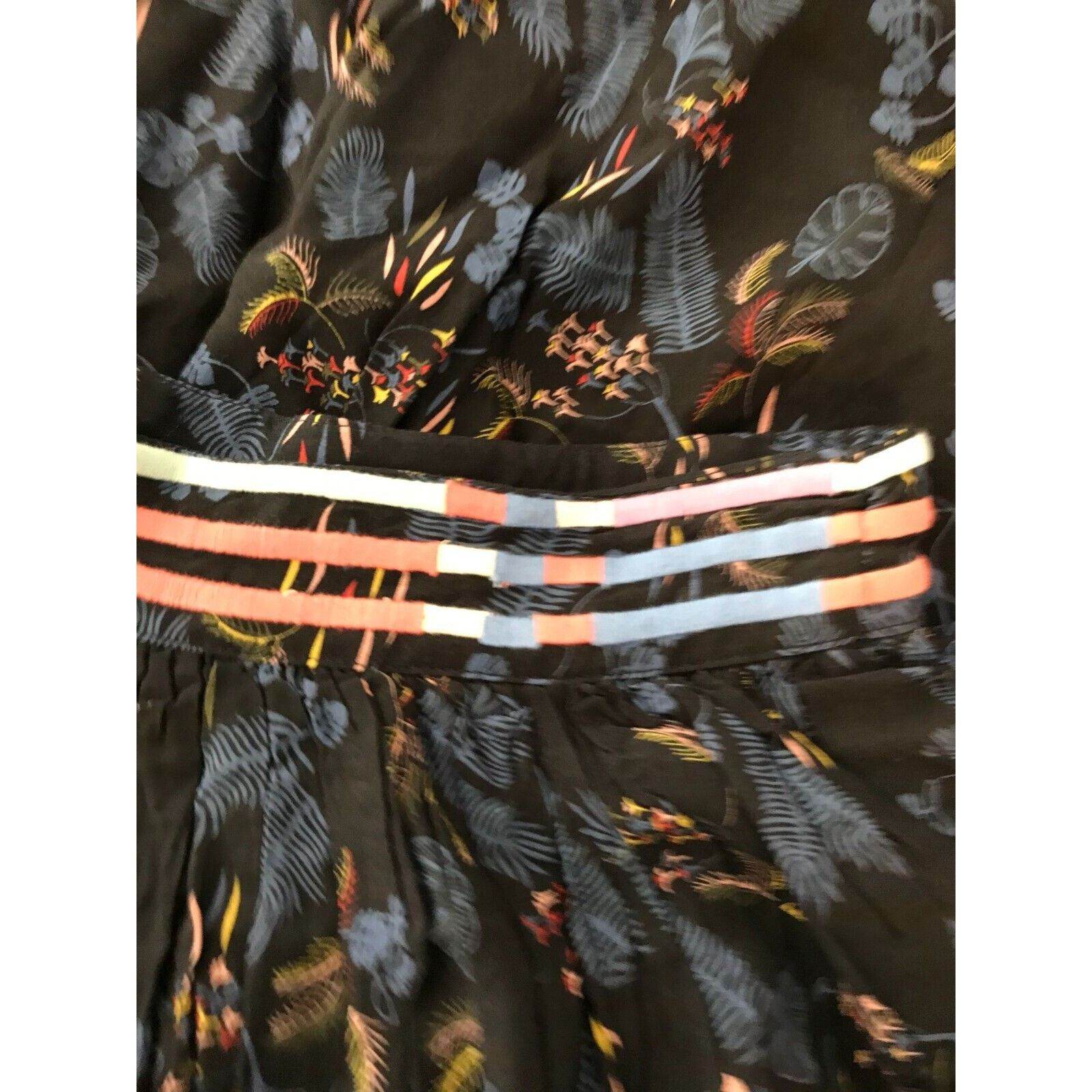 Anthropologie Anthropologie Let Me Be Tiered Boho Floral Print Mini Skirt Size 30" / US 8 / IT 44 - 6 Thumbnail