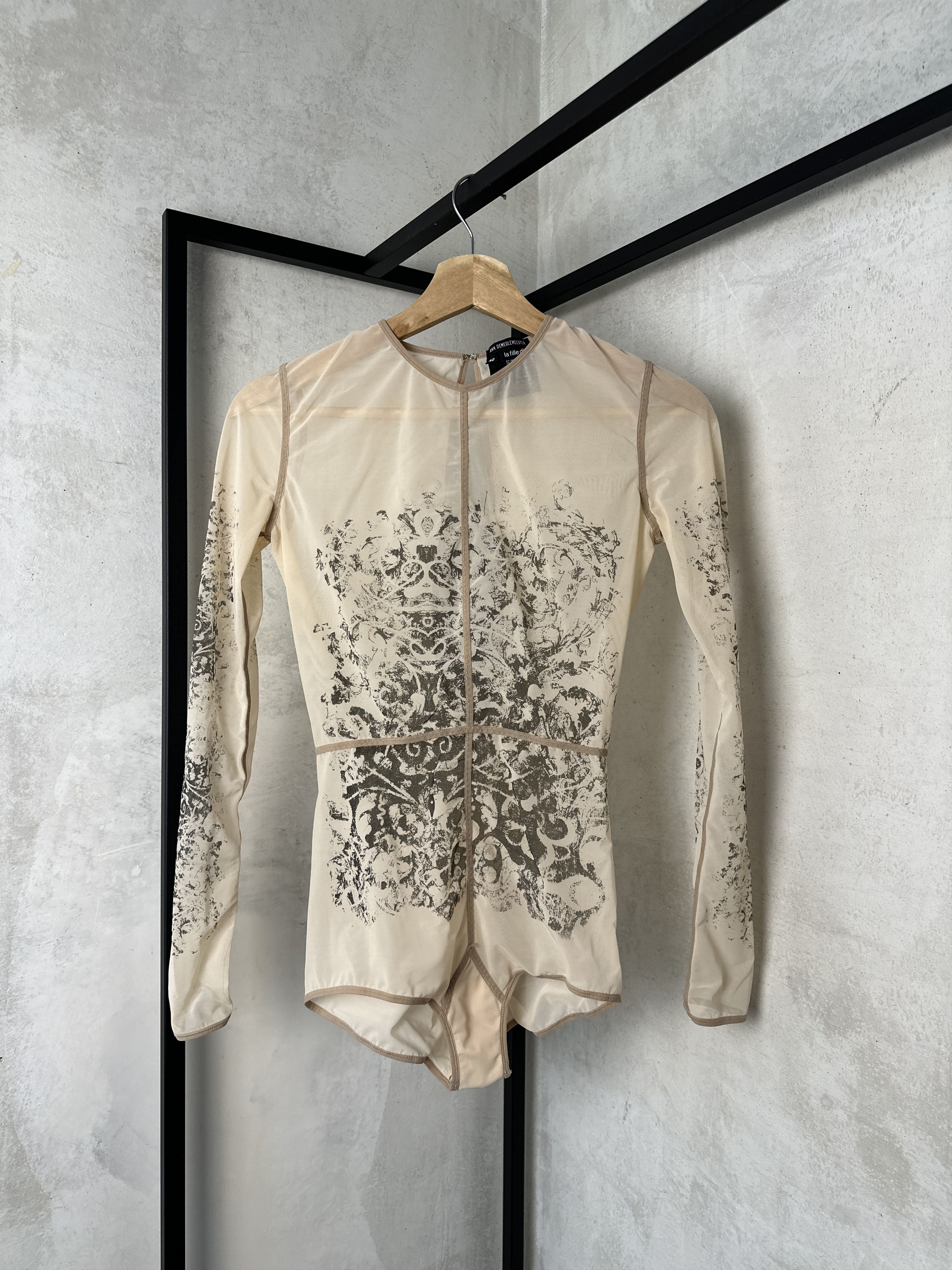 Ann Demeulemeester Ann Demeulemeester SS16 Body Stulle Armour Bodysuit Size XS / US 0-2 / IT 36-38 - 1 Thumbnail