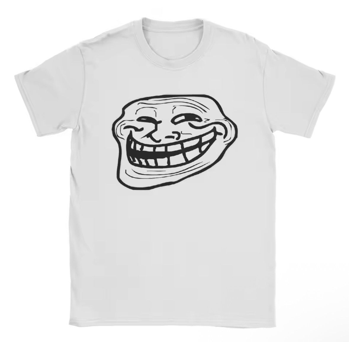 Other Creative Troll Face Memes Funny Comic Graphic T-Shirt Size US XL / EU 56 / 4 - 1 Thumbnail
