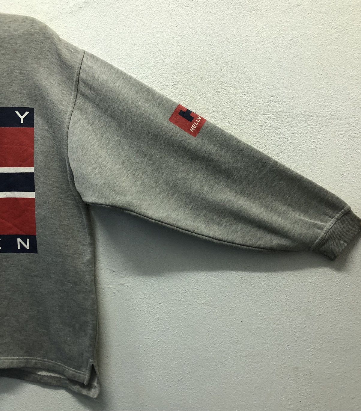 Helly Hansen Vintage Helly Hansen Matchrace Norway Flag Sweatshirt Grey L Size US L / EU 52-54 / 3 - 7 Thumbnail