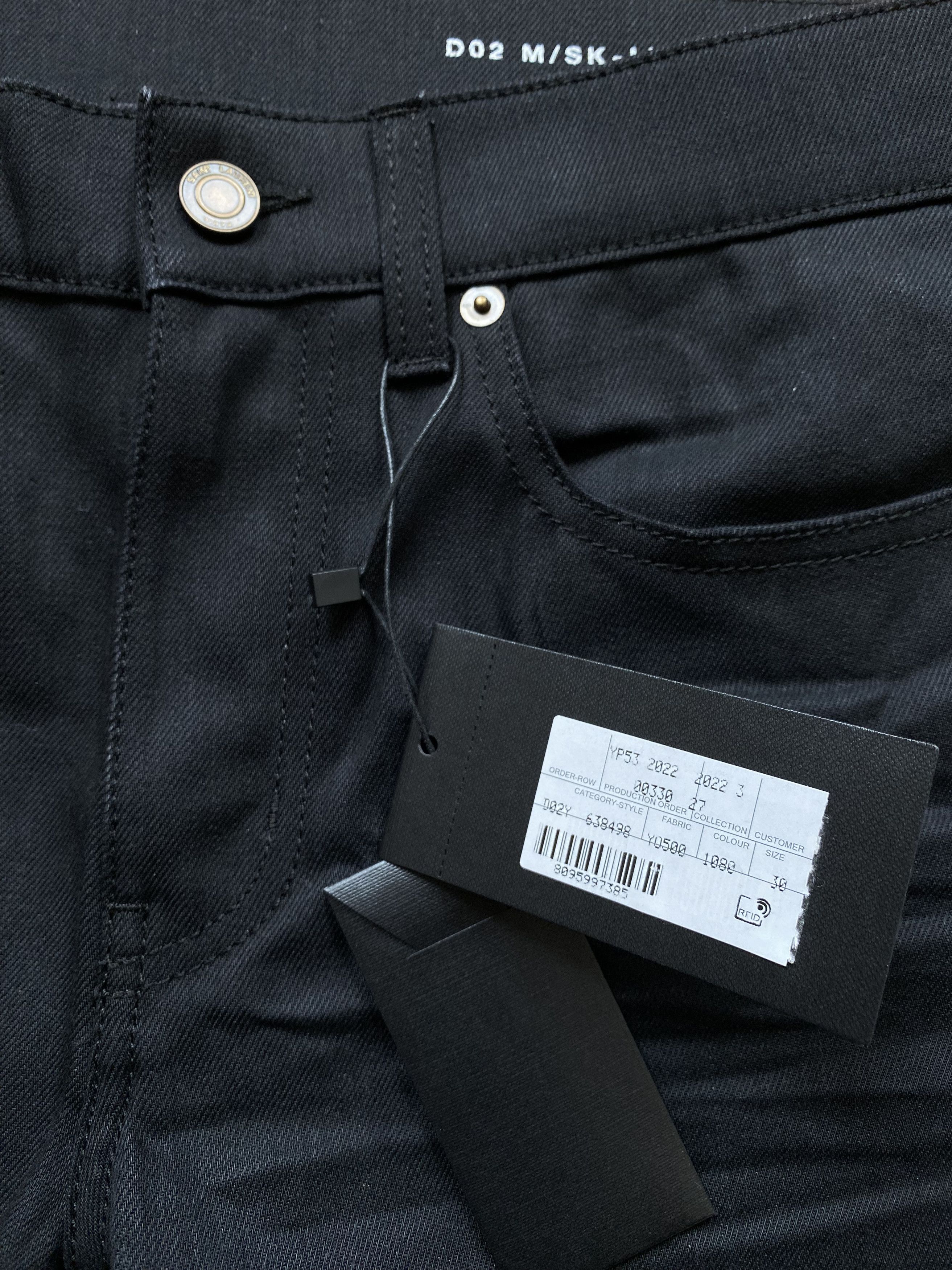 Saint Laurent Paris SLP D02 Denim Slim Fit 5 Pocket Size US 30 / EU 46 - 4 Thumbnail